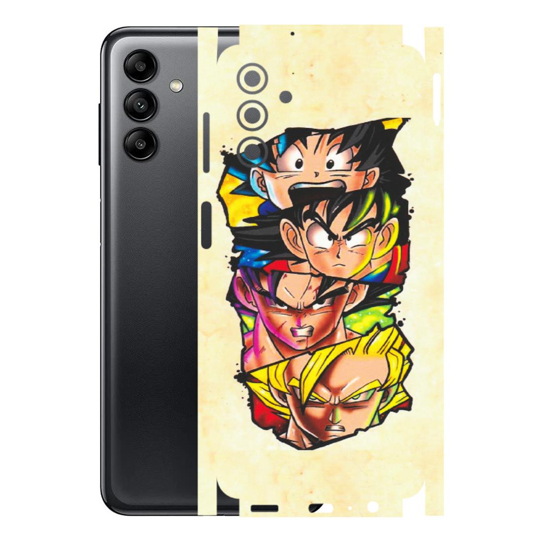 Samsung A/S Series Phone Skins (All Models) - Angry Multi Anime - Matte Finish (M-113) Samsung Galaxy A04S