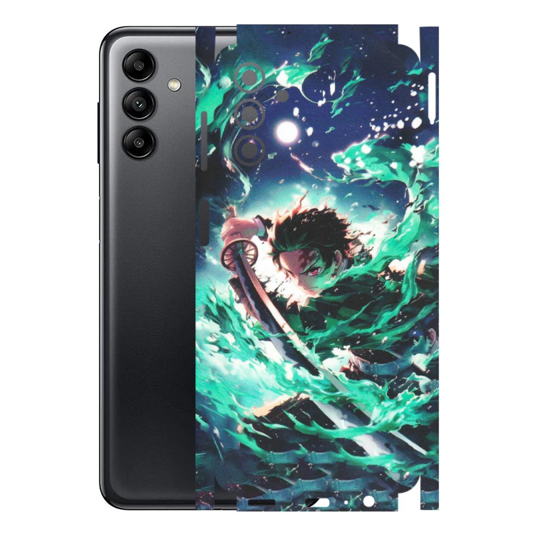 Samsung A/S Series Phone Skins (All Models) - Sword Fighter Anime - Matte Finish (M-29) Samsung Galaxy A04S