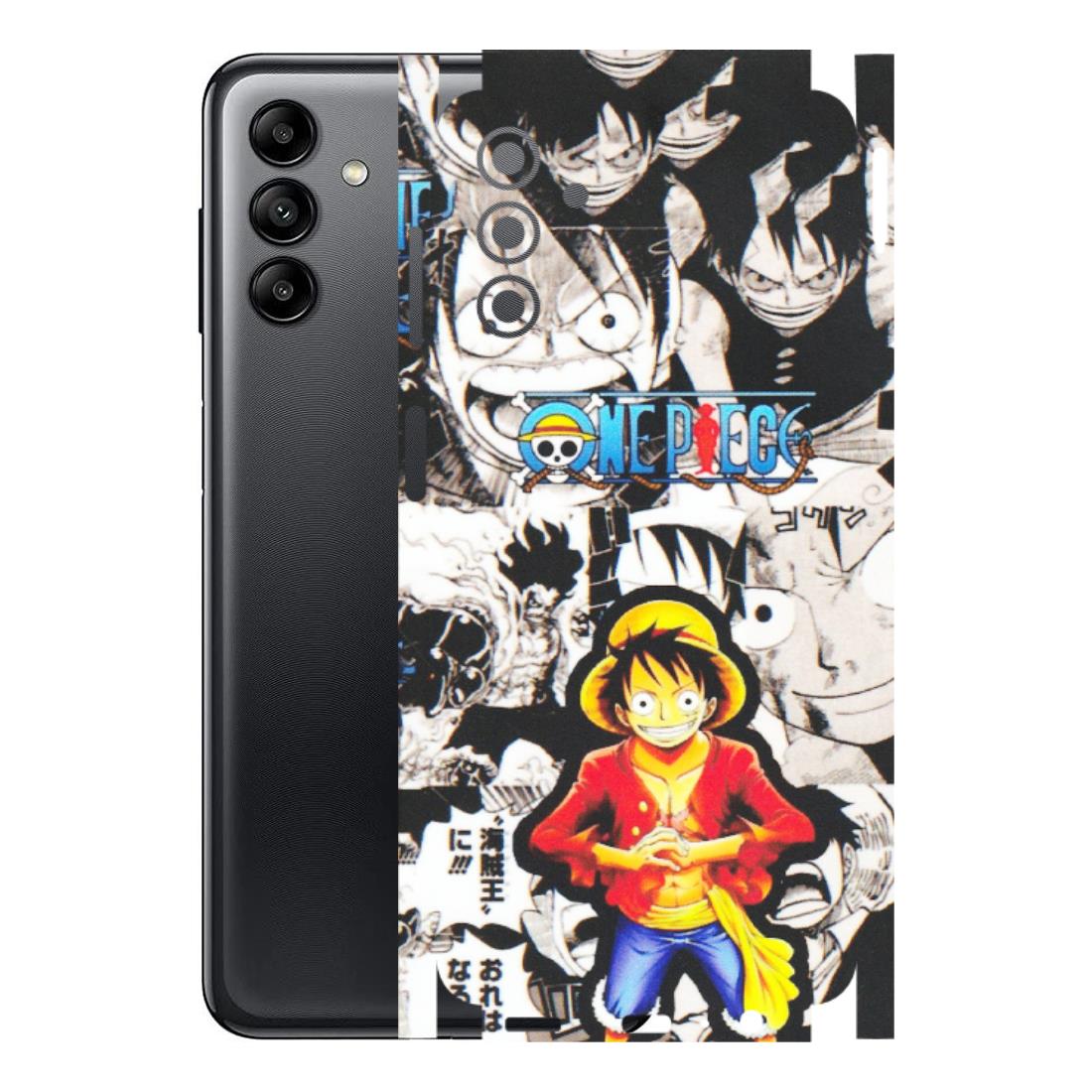Samsung A/S Series Phone Skins (All Models) - One Piece B&W - Matte Finish (M-63) Samsung Galaxy A04S