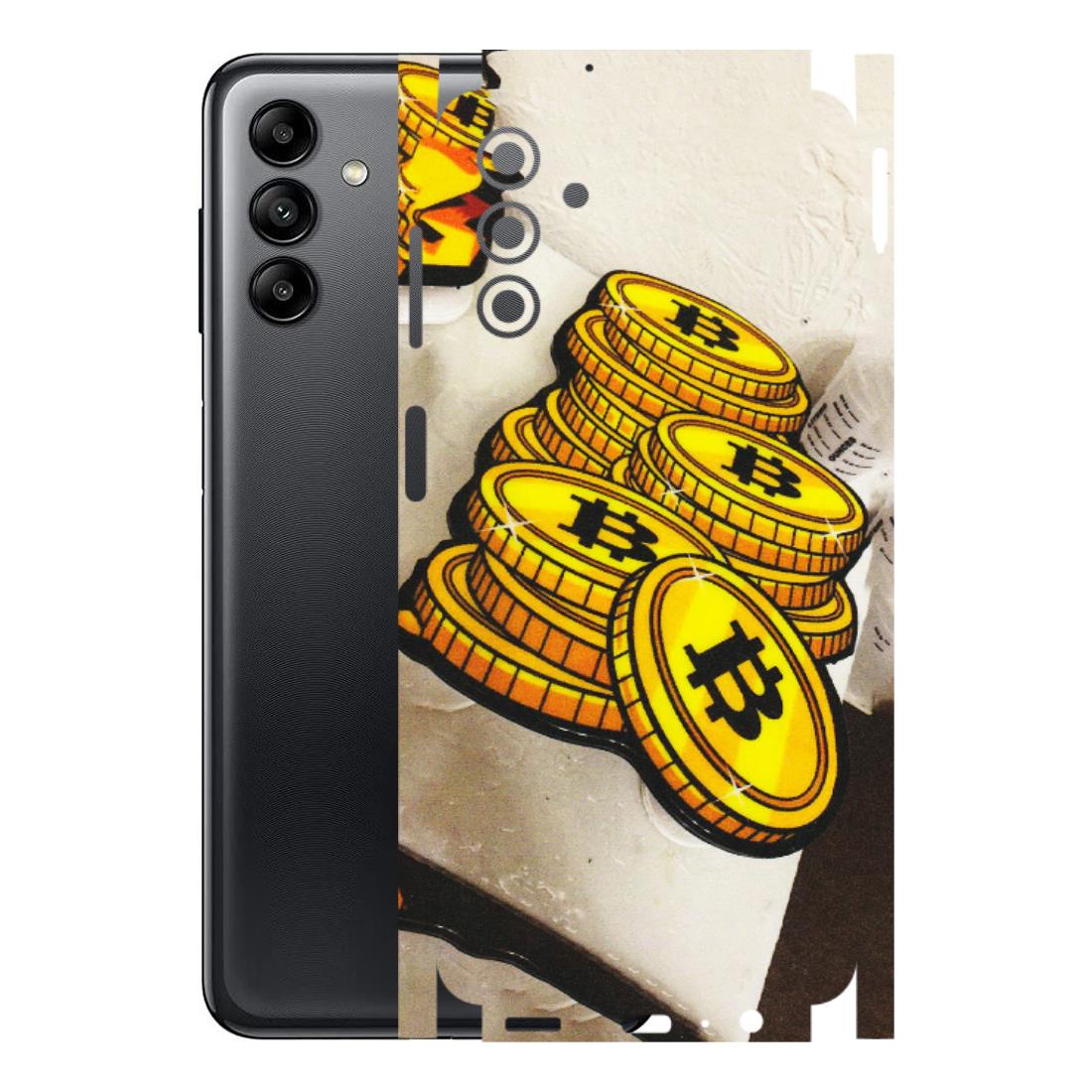 Samsung A/S Series Phone Skins (All Models) - Billionaire Bitcoin Collection - Matte Finish (M-92) Samsung Galaxy A04S