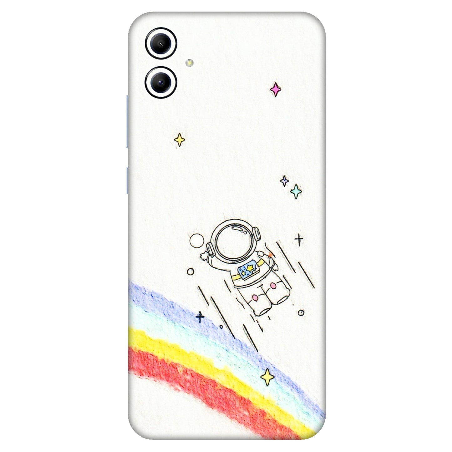 Samsung A/S Series Phone Skins (All Models) - Milkyway Astronaut - 3D Embossed Finish (L-110) Samsung Galaxy A04E