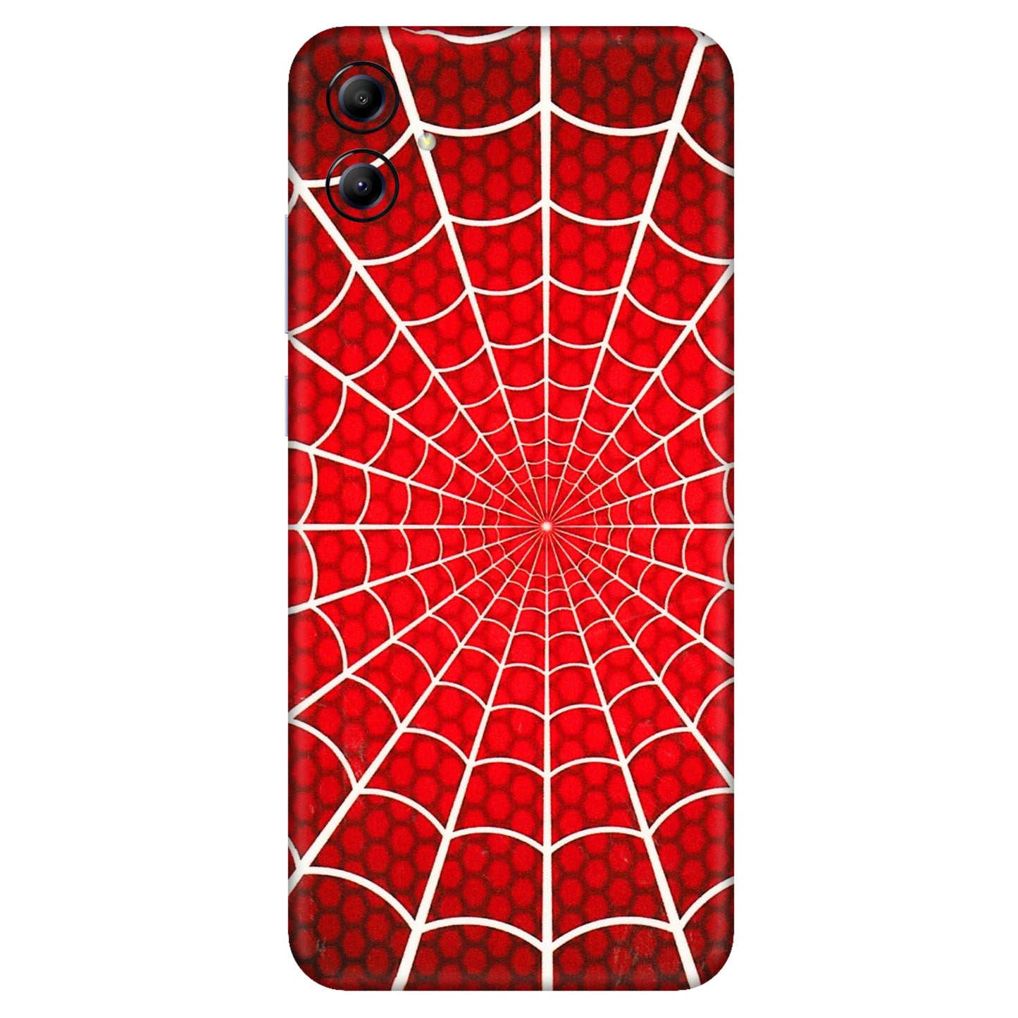Samsung A/S Series Phone Skins (All Models) - Classic Spidey Web - 3D Embossed Finish (L-115) Samsung Galaxy A04E