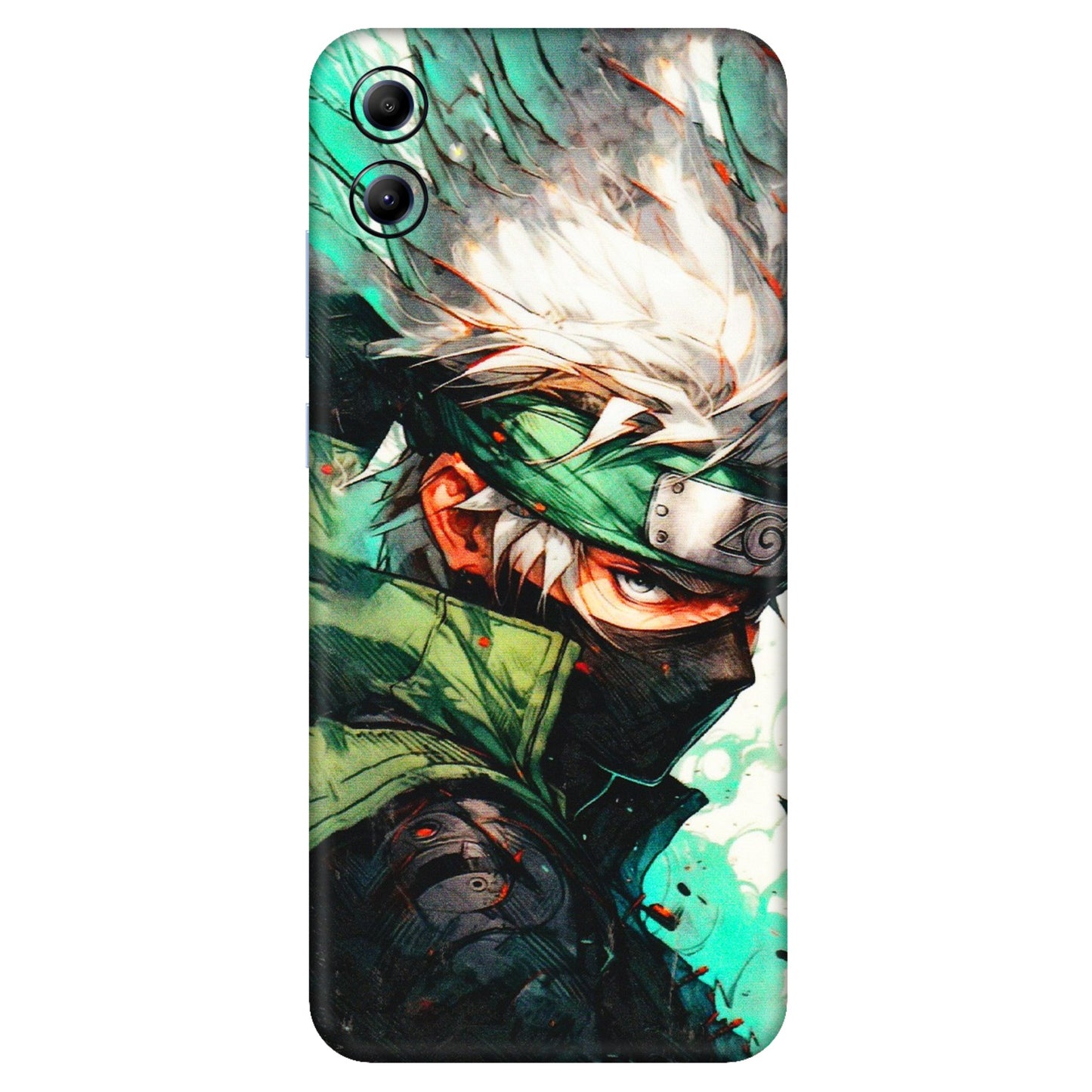 Samsung A/S Series Phone Skins (All Models) - Kakashi Side Profile - 3D Embossed Finish (L-249) Samsung Galaxy A04E