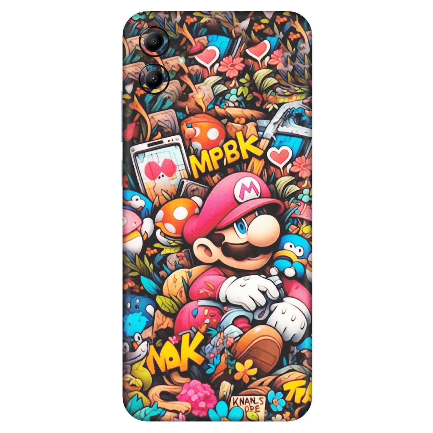 Samsung A/S Series Phone Skins (All Models) - Super Mario Bros Artistic - Matte Finish (M-173) Samsung Galaxy A04E