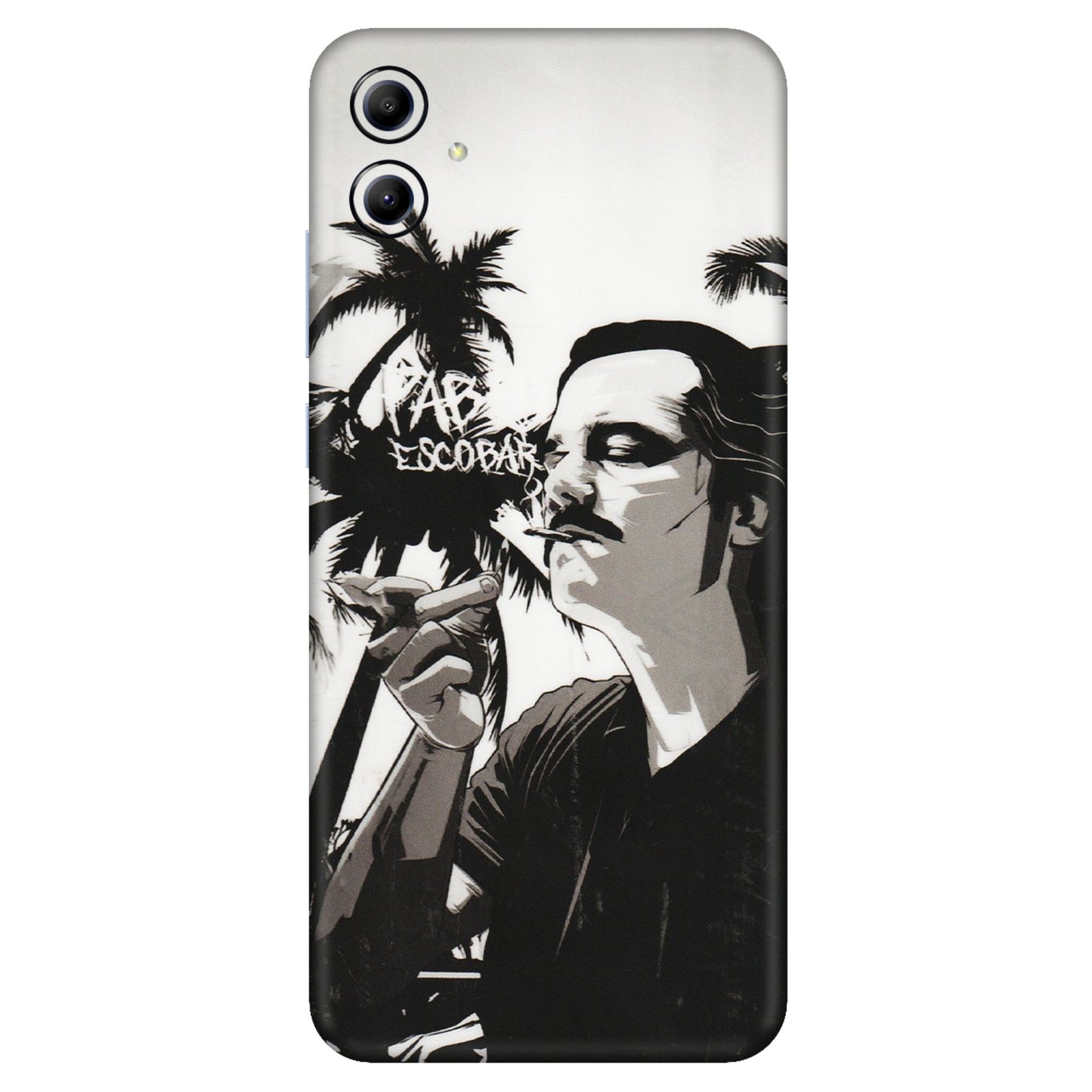 Samsung A/S Series Phone Skins (All Models) - Pab Escobar - Transparent Finish (T-05) Samsung Galaxy A04E