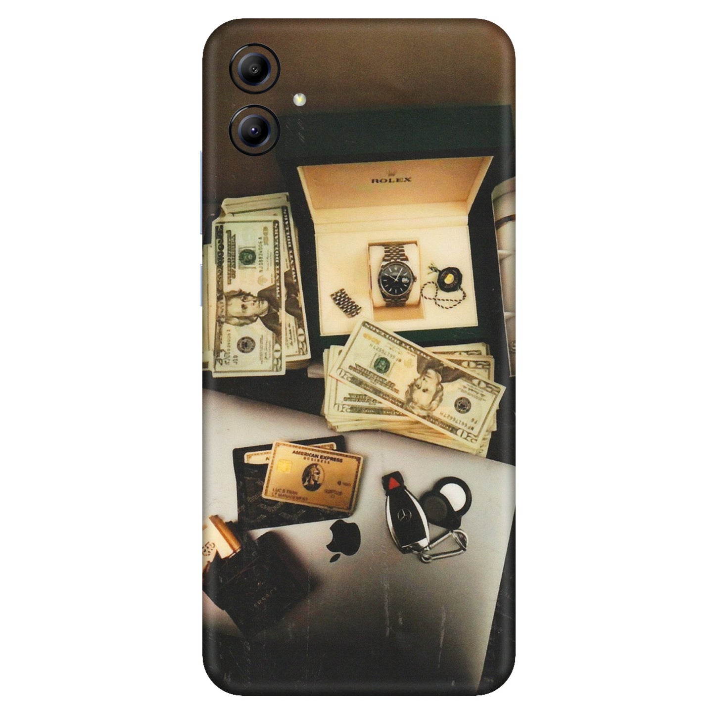 Samsung A/S Series Phone Skins (All Models) - Luxury Lifestyle - Transparent Finish (T-11) Samsung Galaxy A04E