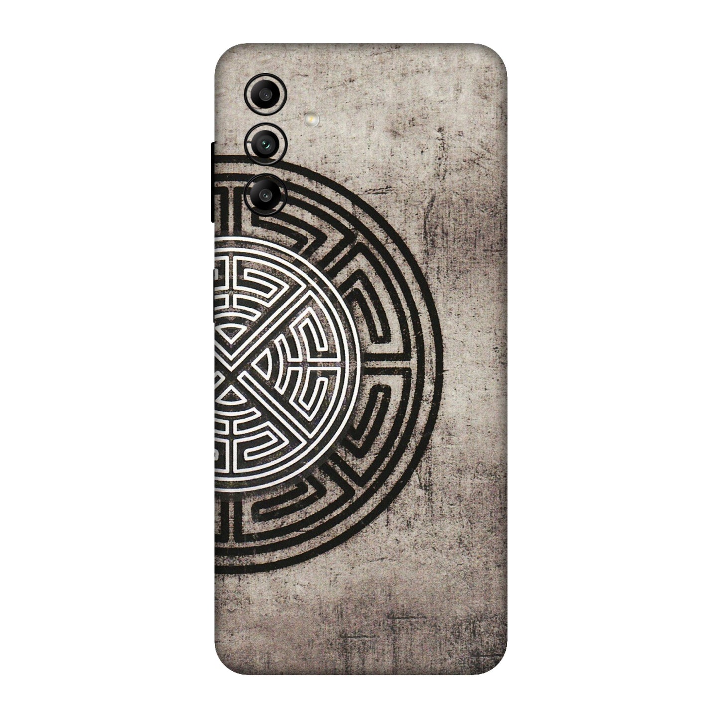 Samsung A/S Series Phone Skins (All Models) - Mysterious Circular Design - 3D Embossed Finish (L-63) Samsung Galaxy A04S