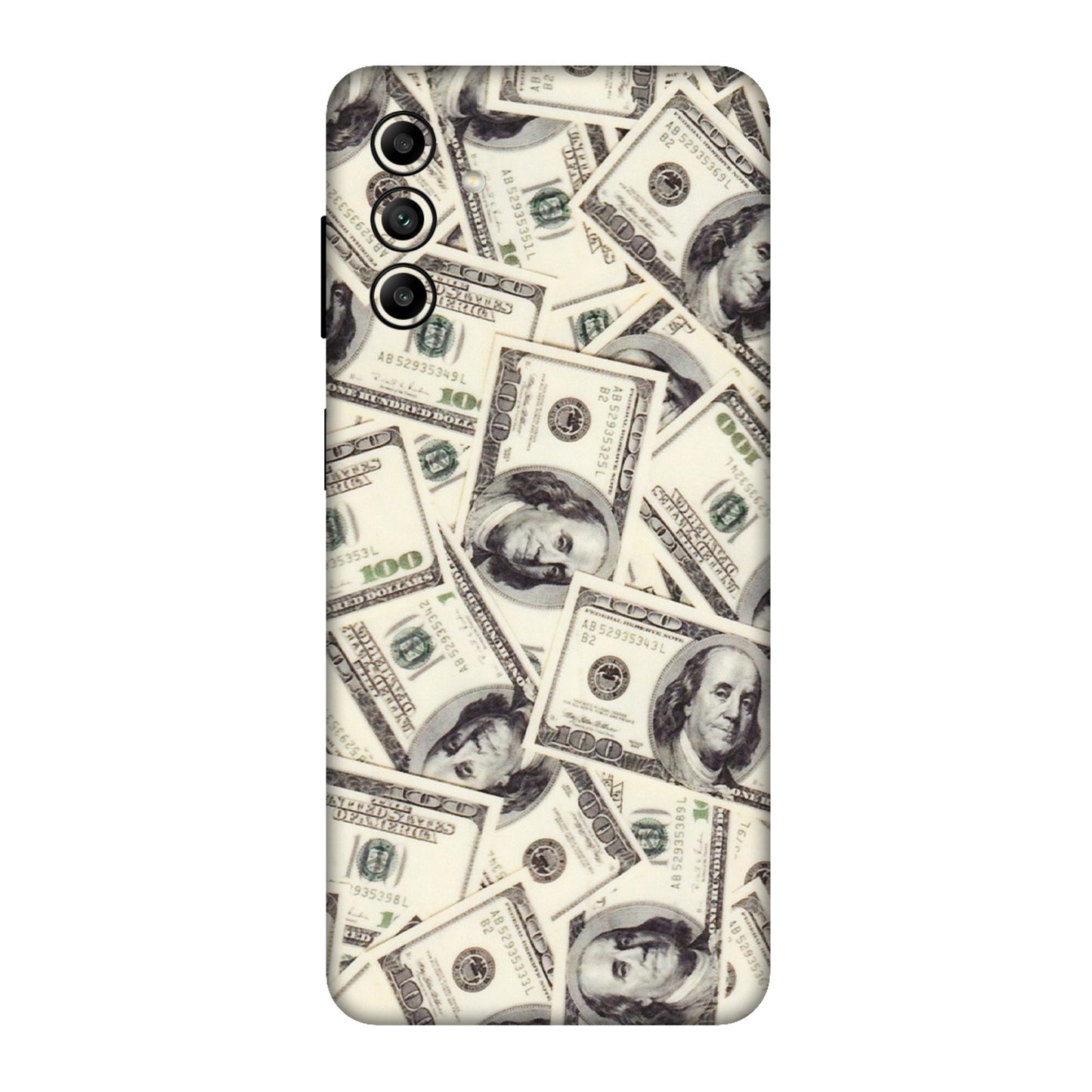 Samsung A/S Series Phone Skins (All Models) - Dollar Lover - Transparent Finish (T-17) Samsung Galaxy A04S