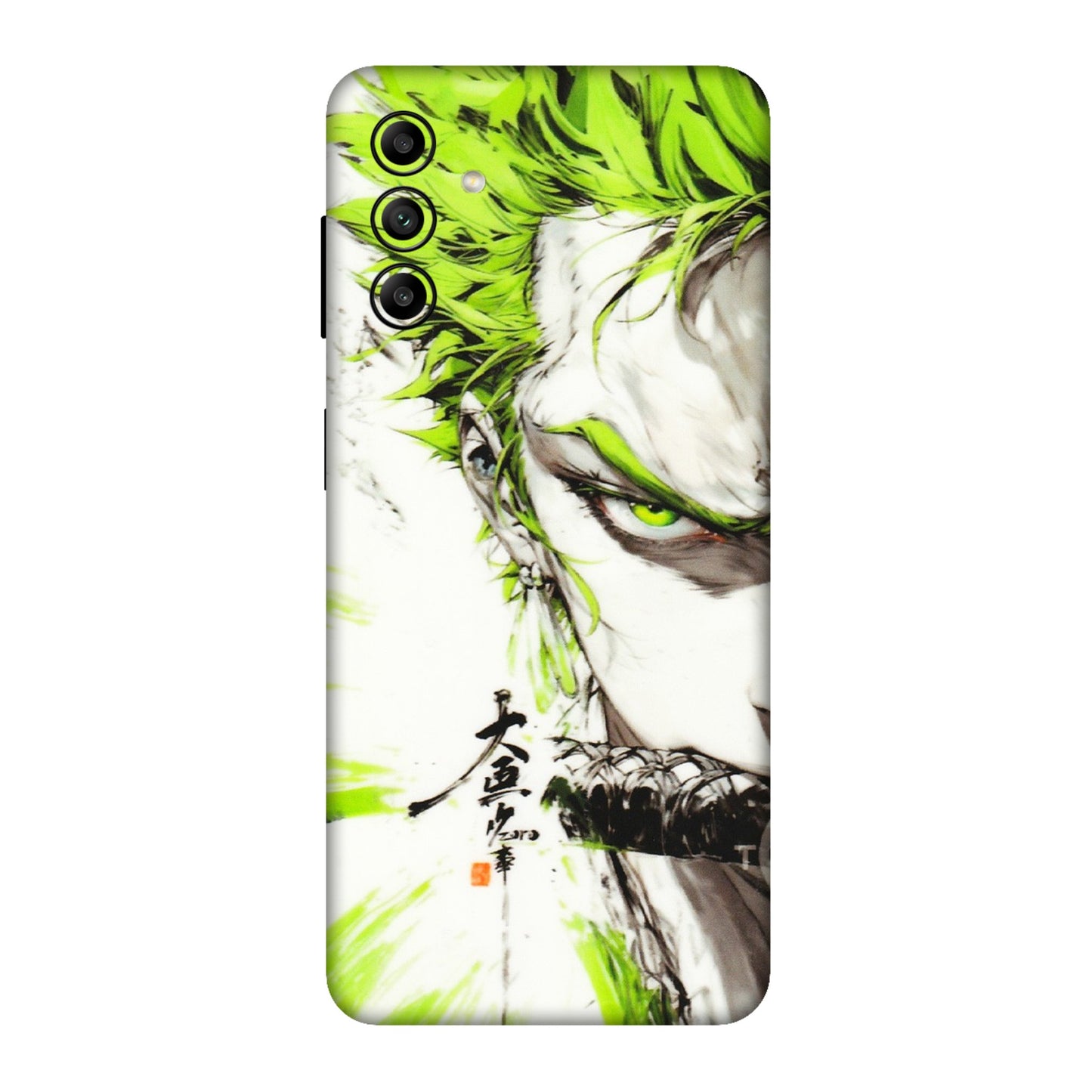 Samsung A/S Series Phone Skins (All Models) - Roro Taku Anime - Transparent Finish (T-18) Samsung Galaxy A04S