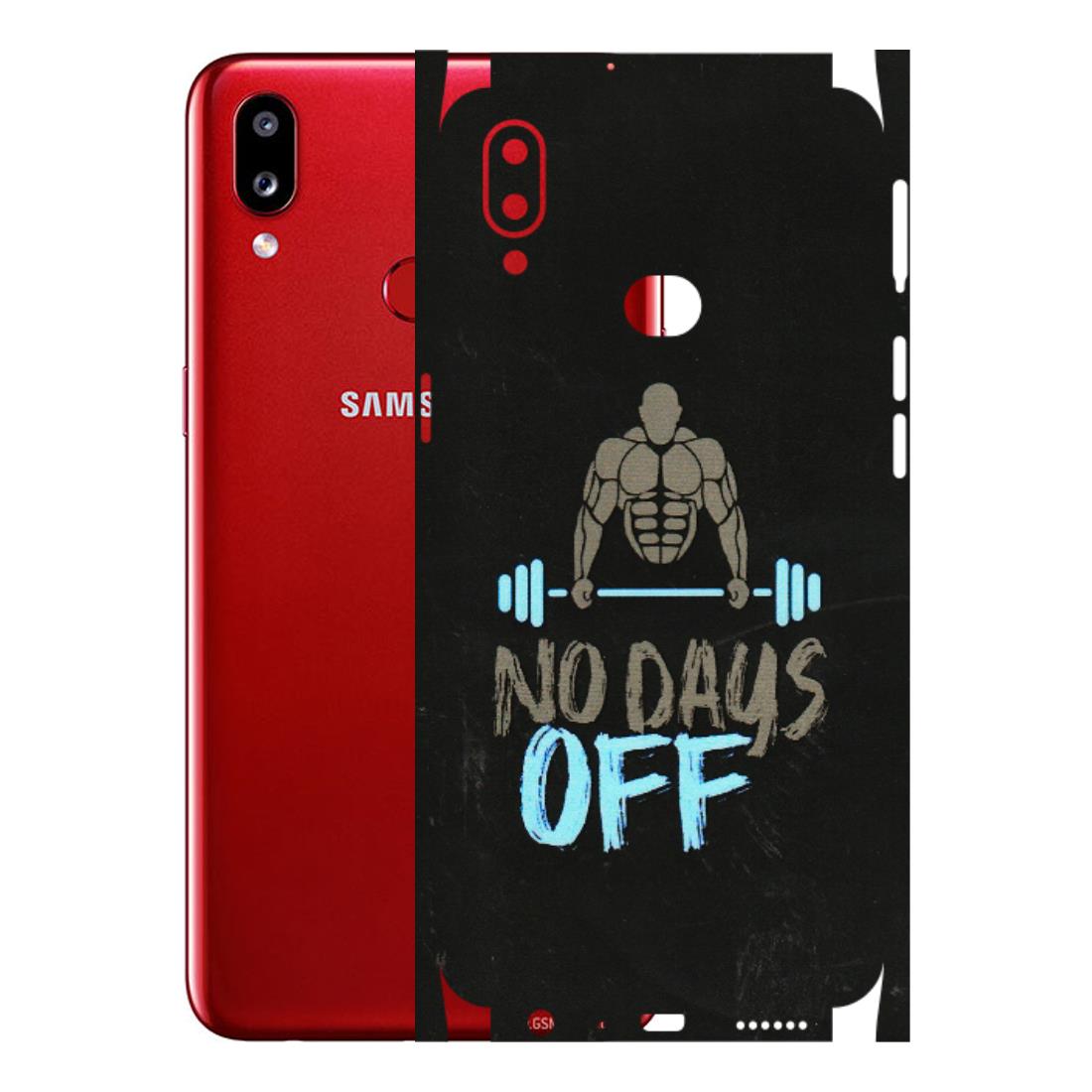 Samsung A/S Series Phone Skins (All Models) - Gym Lover - 3D Embossed Finish (L-127) Samsung Galaxy A10S