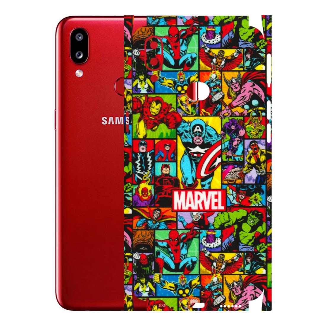Samsung A/S Series Phone Skins (All Models) - MARVELOUS Comic Characters - 3D Embossed Finish (L-129) Samsung Galaxy A10S