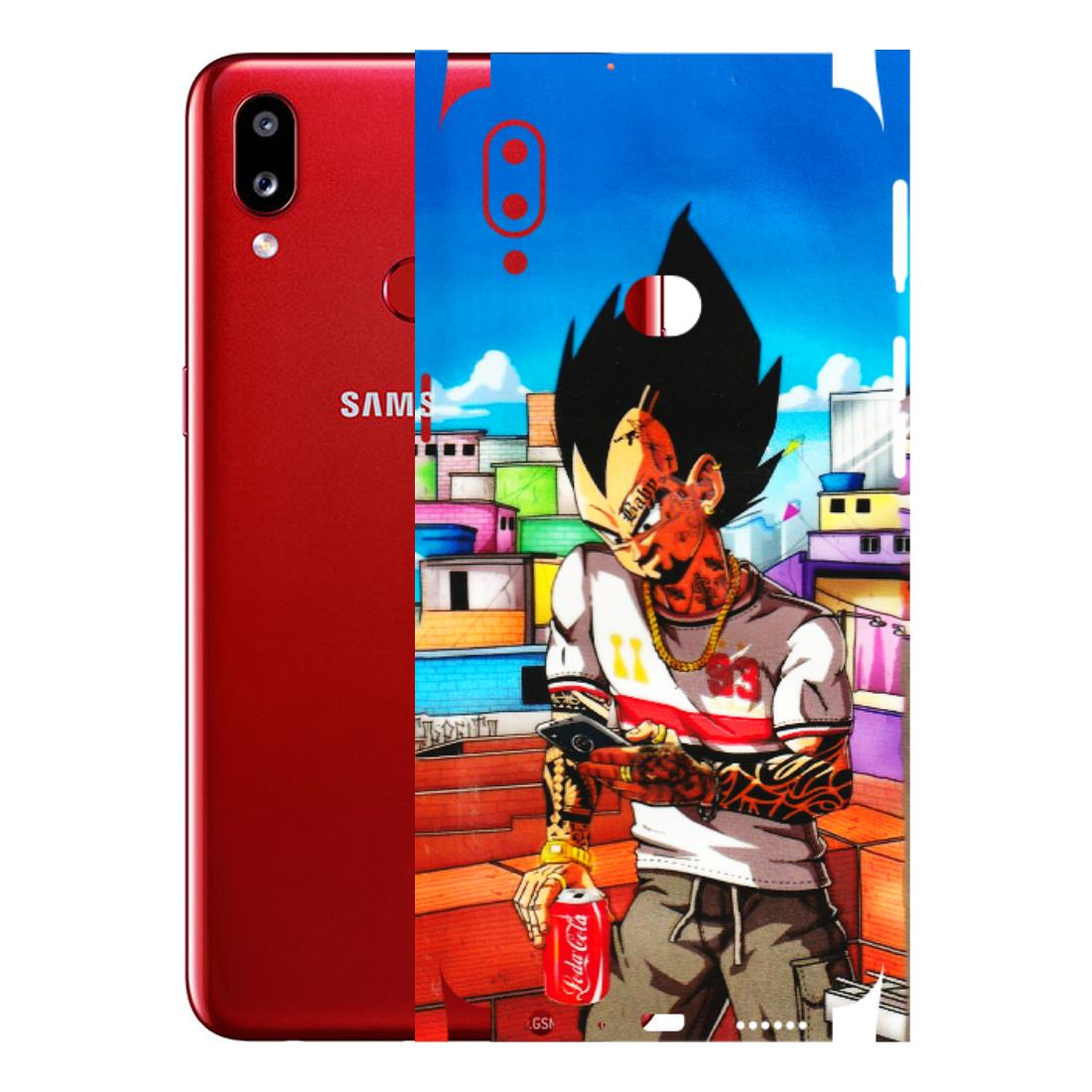 Samsung A/S Series Phone Skins (All Models) - Vegeta - 3D Embossed Finish (L-136) Samsung Galaxy A10S