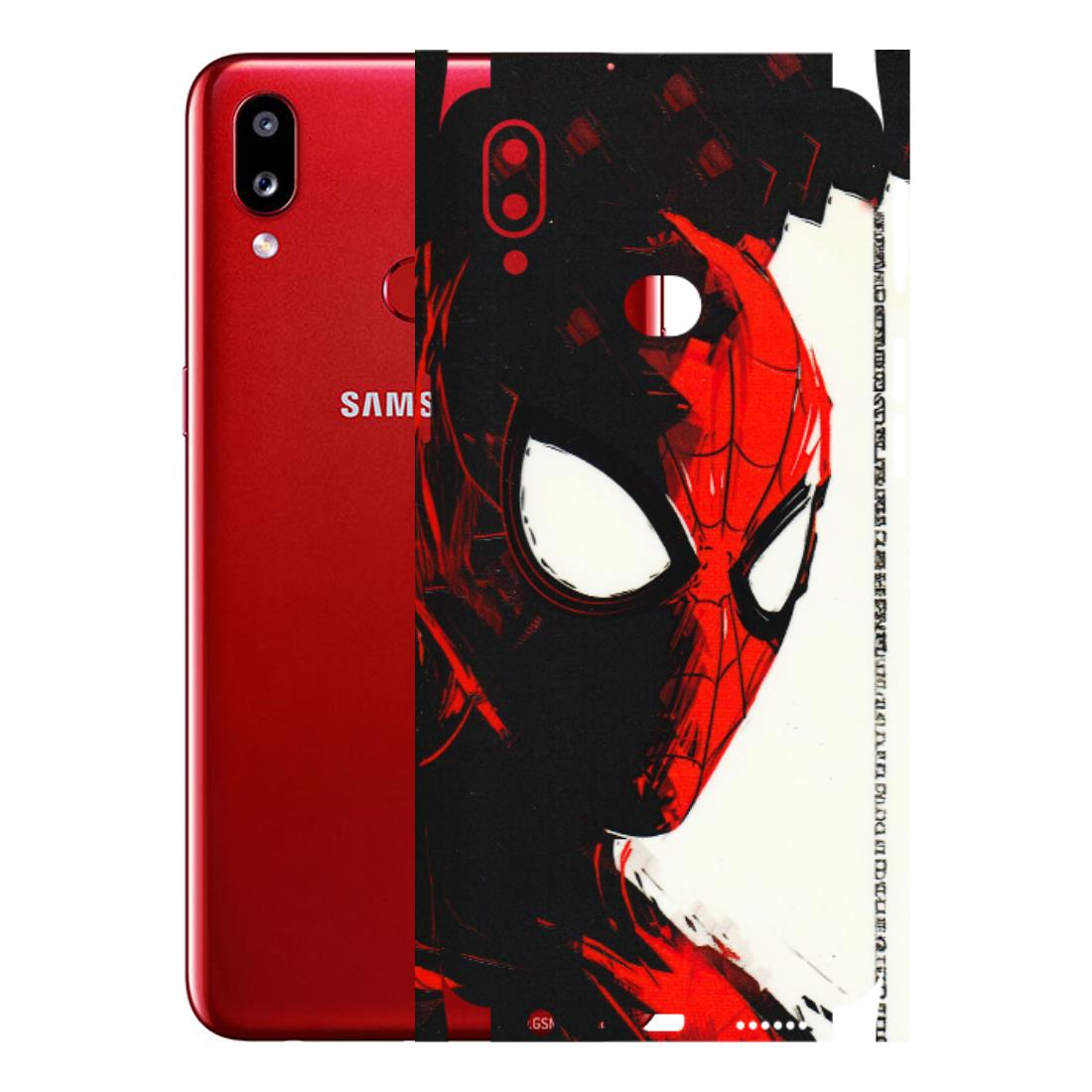 Samsung A/S Series Phone Skins (All Models) - Spiderman Killer Face - 3D Embossed Finish (L-17) Samsung Galaxy A10S