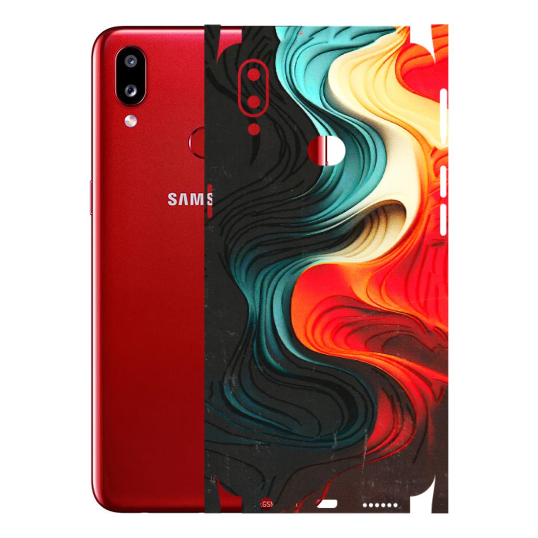 Samsung A/S Series Phone Skins (All Models) - The Silky Swirl - 3D Embossed Finish (L-240) Samsung Galaxy A10S