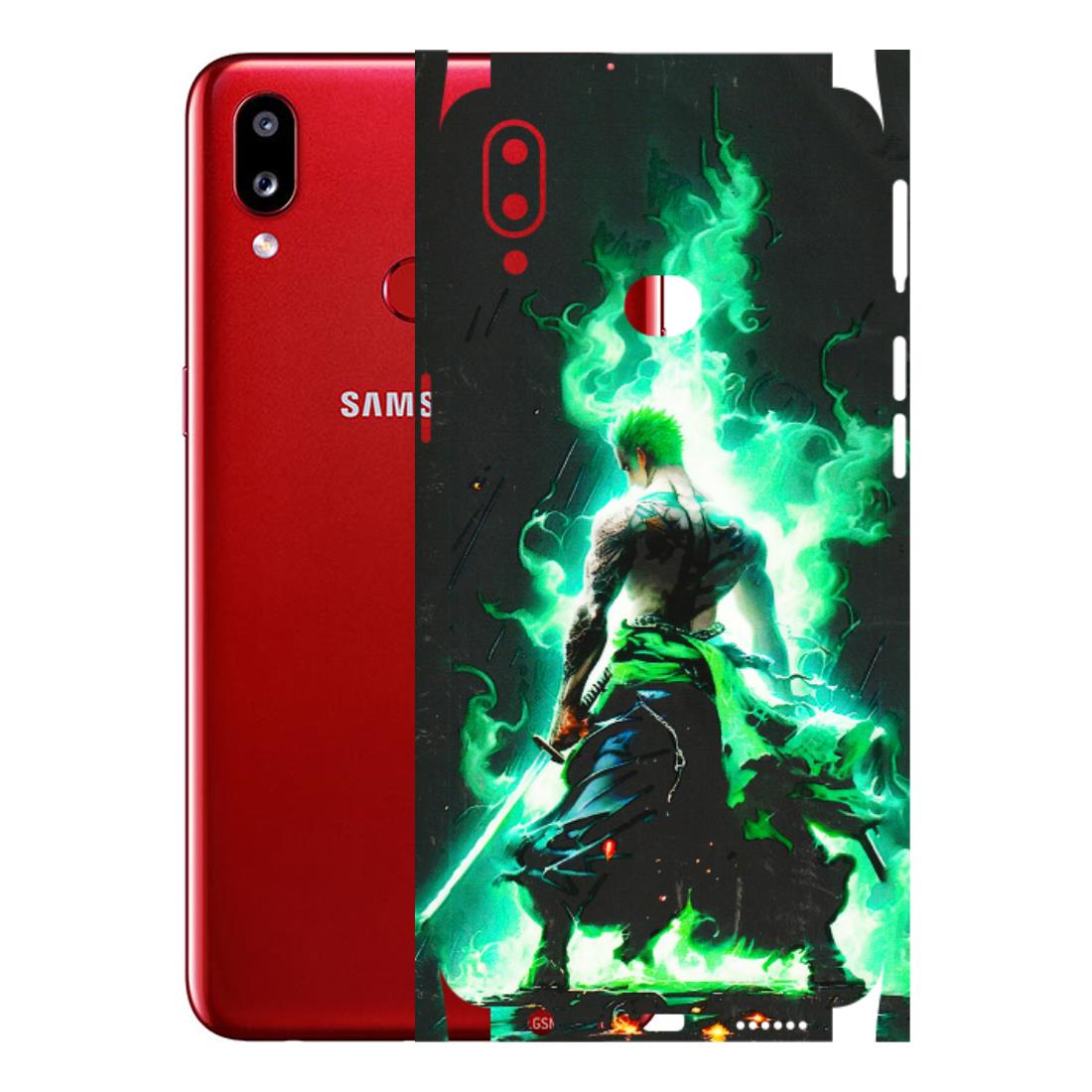 Samsung A/S Series Phone Skins (All Models) - Zoro Sword - 3D Embossed Finish (L-241) Samsung Galaxy A10S