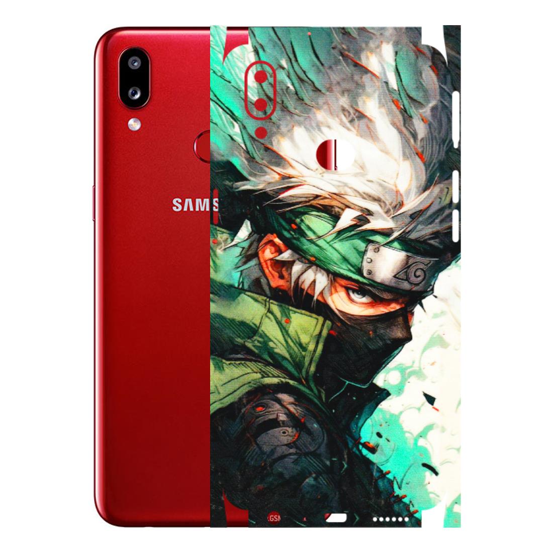 Samsung A/S Series Phone Skins (All Models) - Kakashi Side Profile - 3D Embossed Finish (L-249) Samsung Galaxy A10S