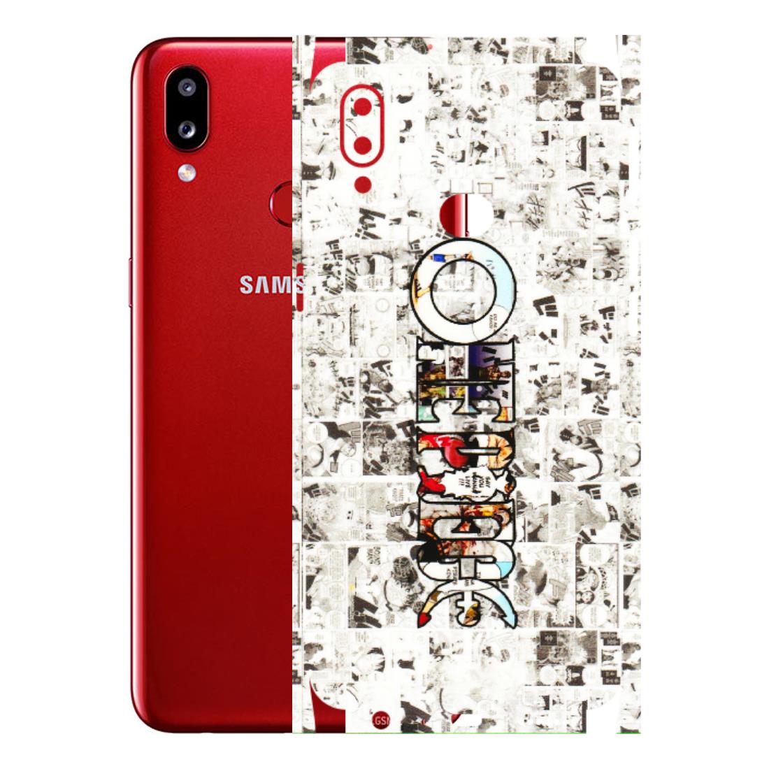 Samsung A/S Series Phone Skins (All Models) - One Piece Manga - 3D Embossed Finish (L-26) Samsung Galaxy A10S