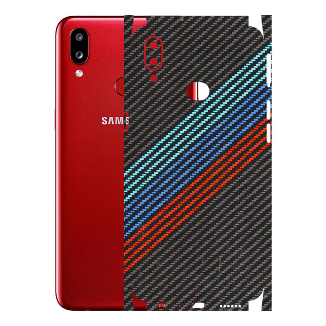 Samsung A/S Series Phone Skins (All Models) - Carbon BM - 3D Embossed Finish (L-302) Samsung Galaxy A10S