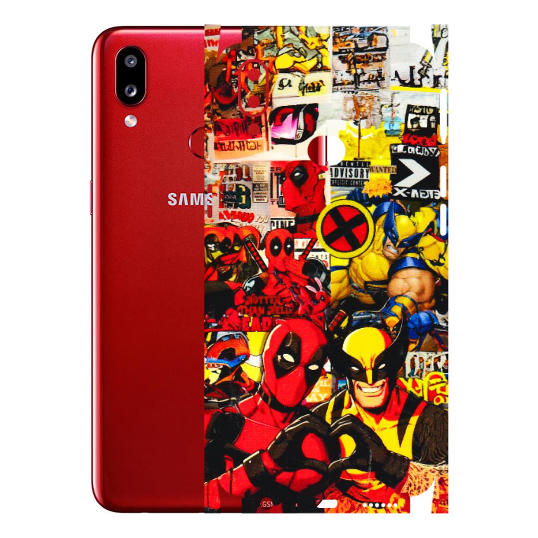 Samsung A/S Series Phone Skins (All Models) - Spidy Wolverine - 3D Embossed Finish (L-310) Samsung Galaxy A10S