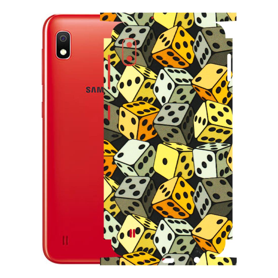 Samsung A/S Series Phone Skins (All Models) - Dices Of Life - 3D Embossed Finish (L-04) Samsung Galaxy A10