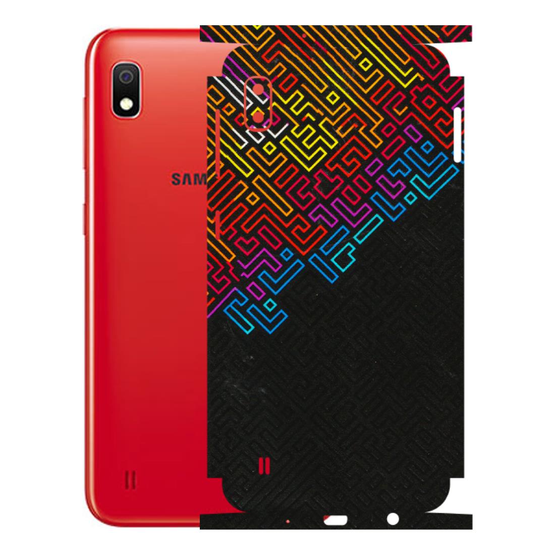 Samsung A/S Series Phone Skins (All Models) - Dotme Pattern Art - 3D Embossed Finish (L-121) Samsung Galaxy A10