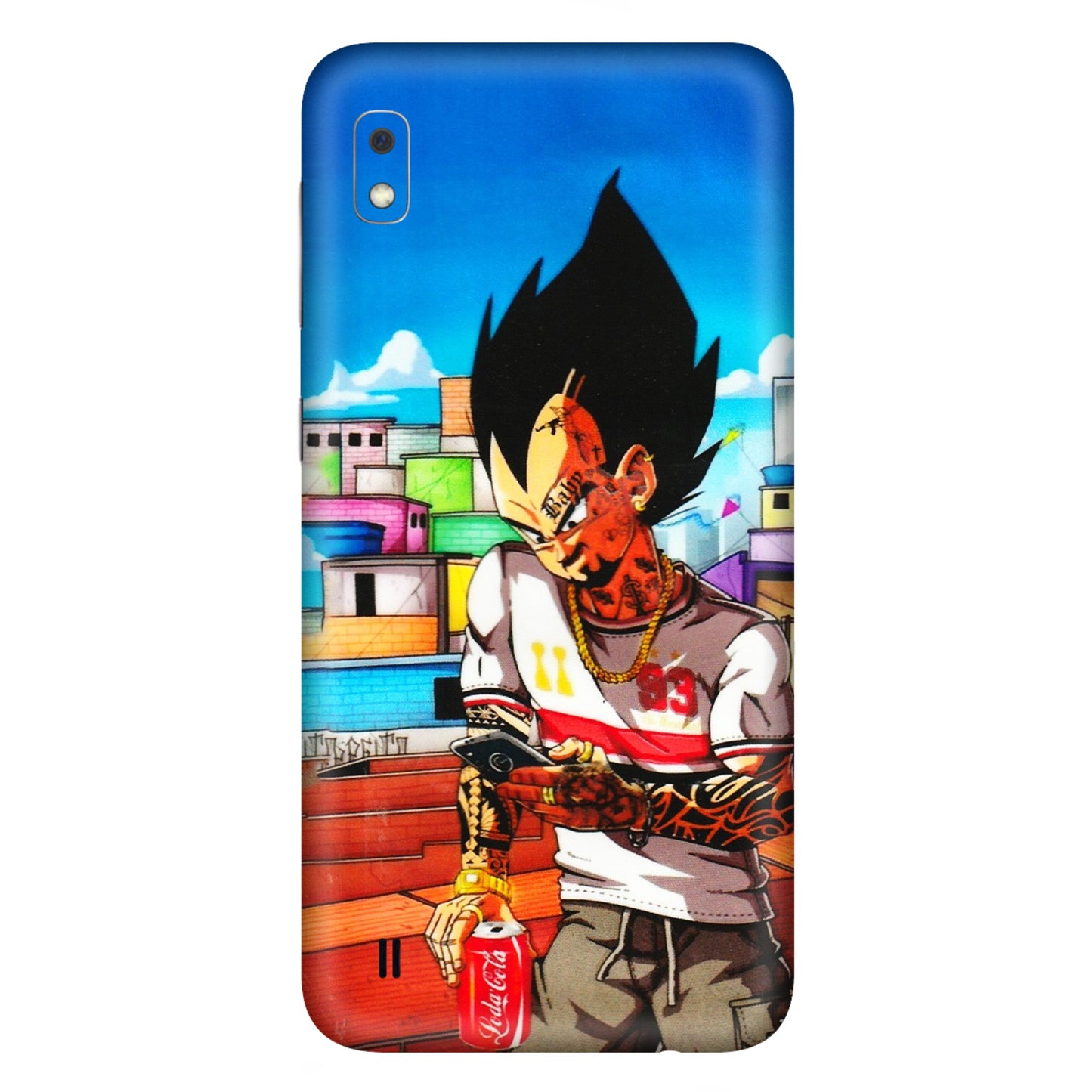 Samsung A/S Series Phone Skins (All Models) - Vegeta - 3D Embossed Finish (L-136) Samsung Galaxy A10