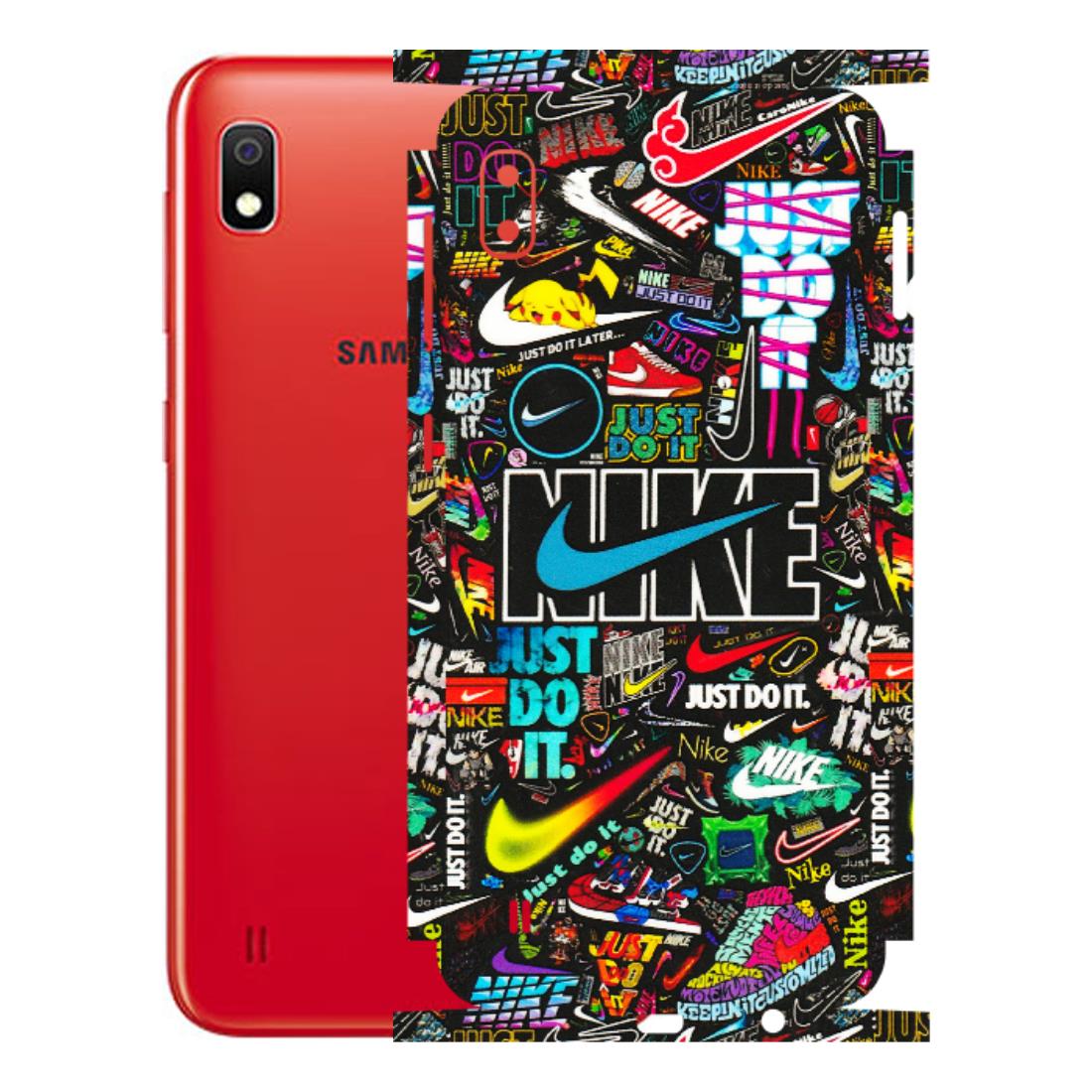 Samsung A/S Series Phone Skins (All Models) - Just Do It Doodles - 3D Embossed Finish (L-166) Samsung Galaxy A10