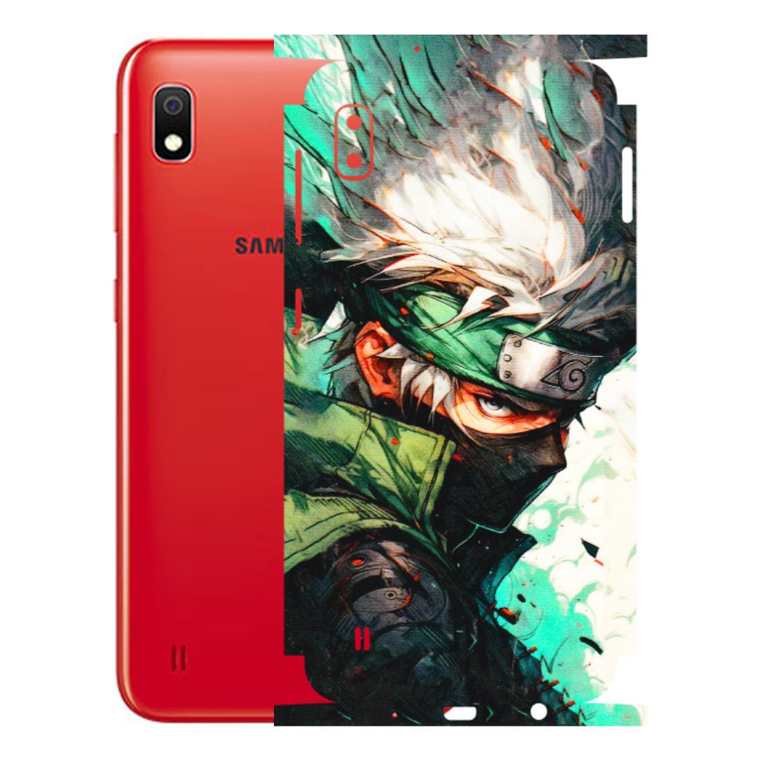 Samsung A/S Series Phone Skins (All Models) - Kakashi Side Profile - 3D Embossed Finish (L-249) Samsung Galaxy A10