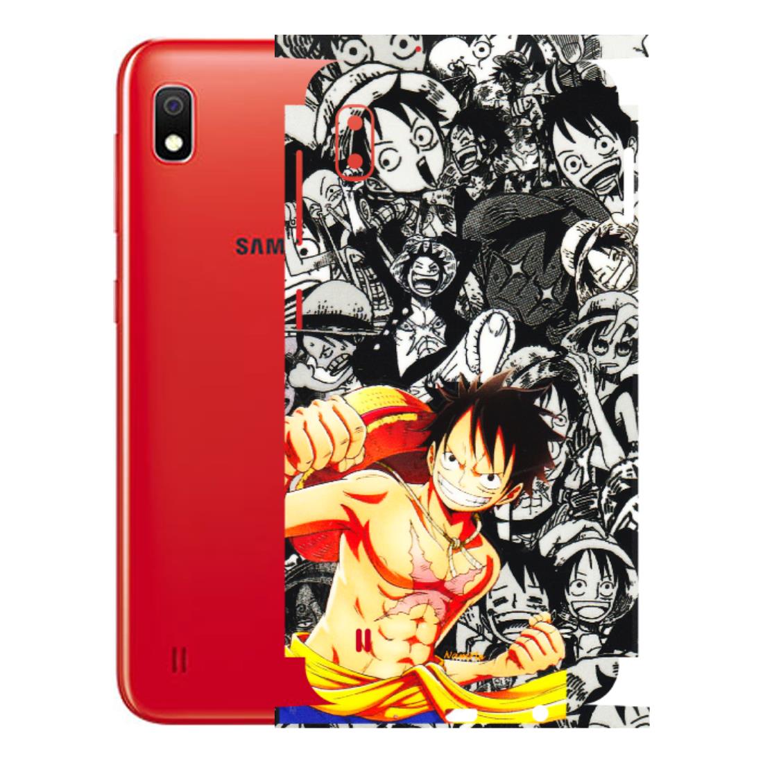 Samsung A/S Series Phone Skins (All Models) - Anime Comics Games Doodles - 3D Embossed Finish (L-27) Samsung Galaxy A10