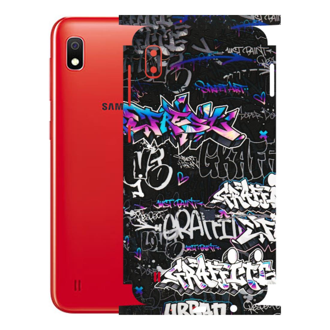 Samsung A/S Series Phone Skins (All Models) - Graffiti Killer - 3D Embossed Finish (L-274) Samsung Galaxy A10
