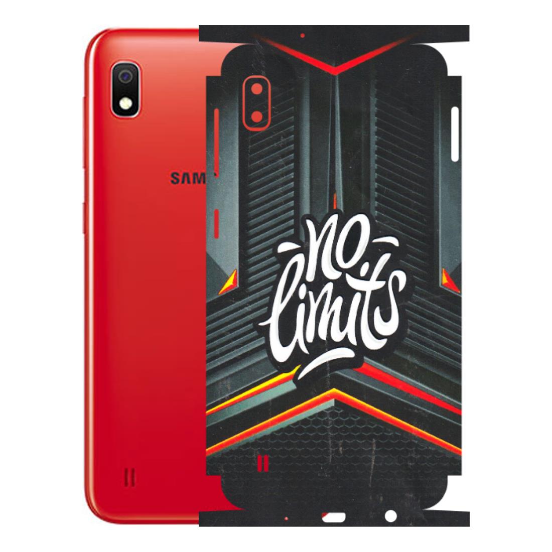 Samsung A/S Series Phone Skins (All Models) - No Limits - 3D Embossed Finish (L-286) Samsung Galaxy A10