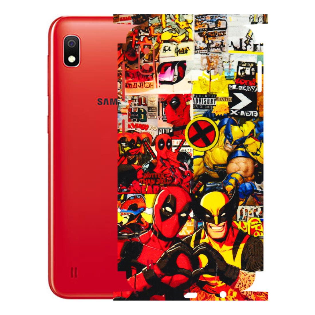 Samsung A/S Series Phone Skins (All Models) - Spidy Wolverine - 3D Embossed Finish (L-310) Samsung Galaxy A10