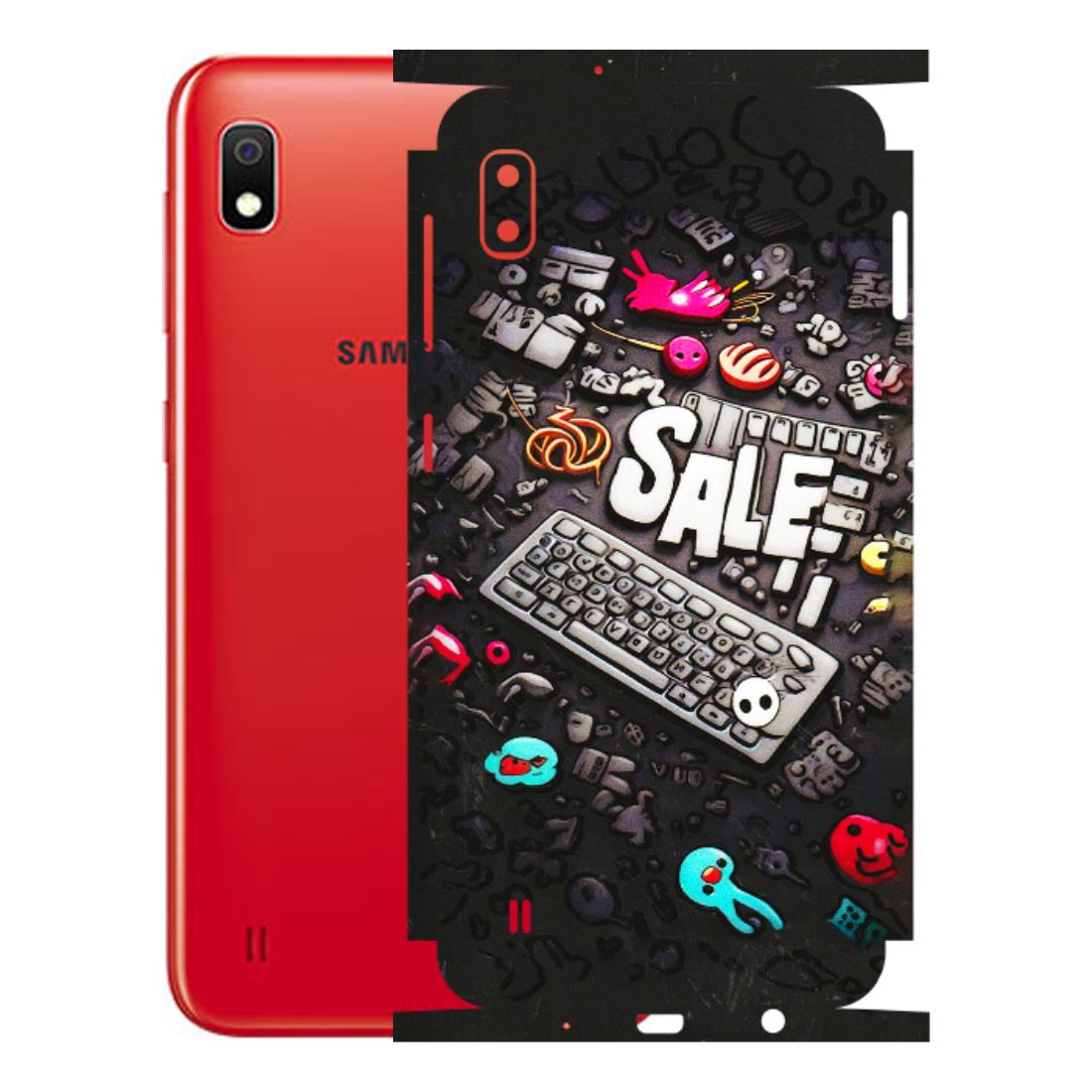 Samsung A/S Series Phone Skins (All Models) - Gadgets Sale - 3D Embossed Finish (L-50) Samsung Galaxy A10