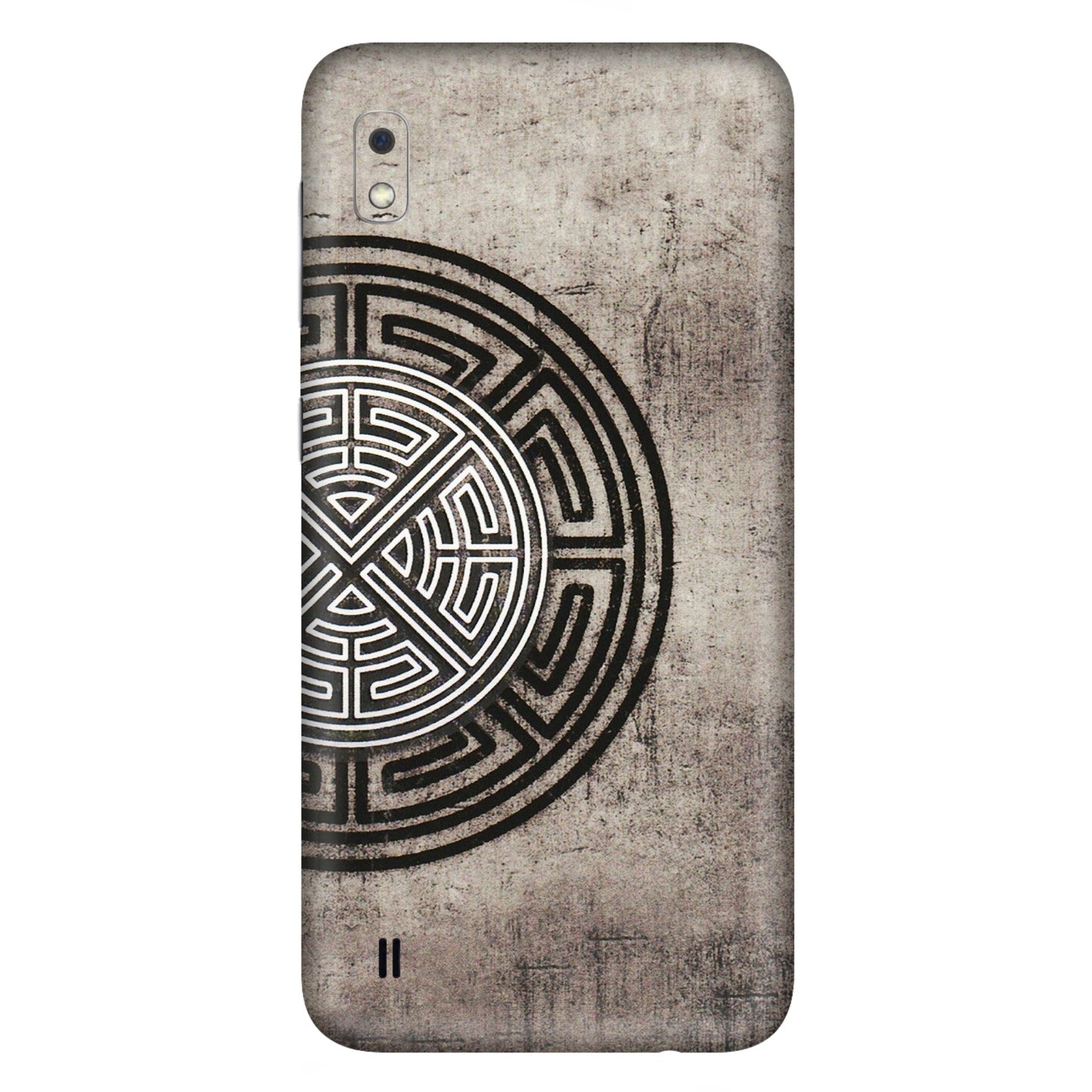 Samsung A/S Series Phone Skins (All Models) - Mysterious Circular Design - 3D Embossed Finish (L-63) Samsung Galaxy A10