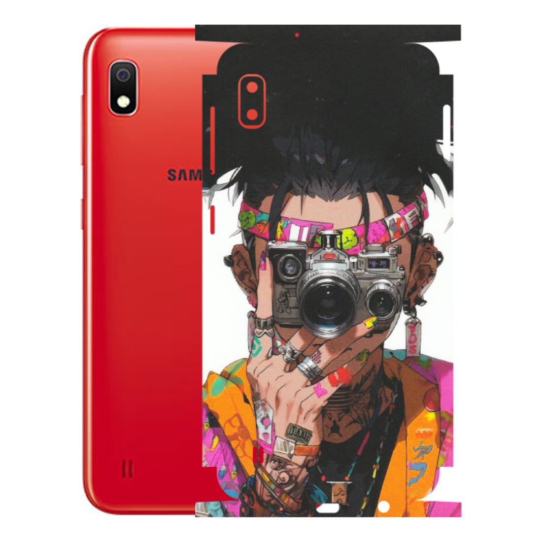 Samsung A/S Series Phone Skins (All Models) - Camera Lover Girl - Matte Finish (M-09) Samsung Galaxy A10