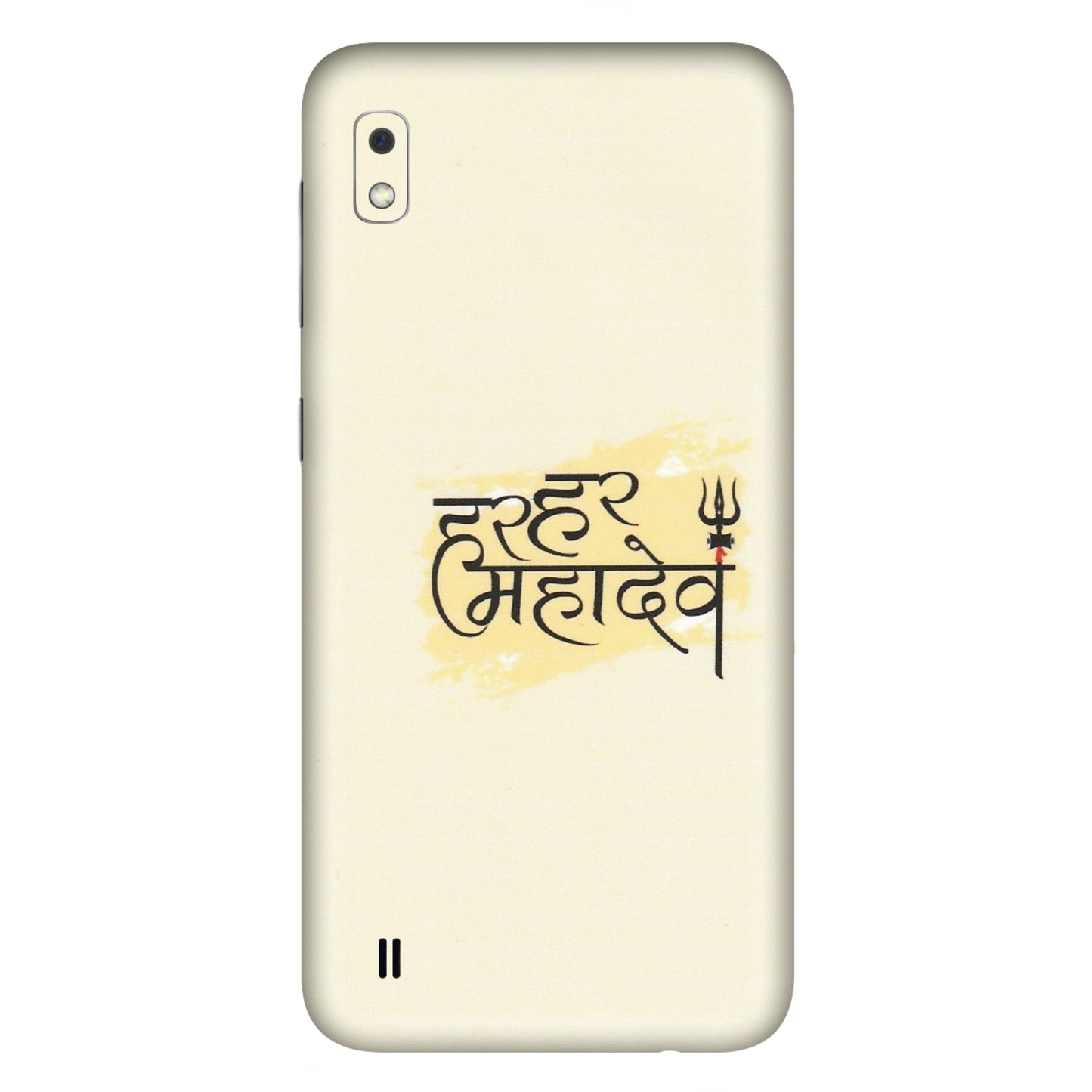 Samsung A/S Series Phone Skins (All Models) - Har Har Mahadev - Matte Finish (M-10) Samsung Galaxy A10