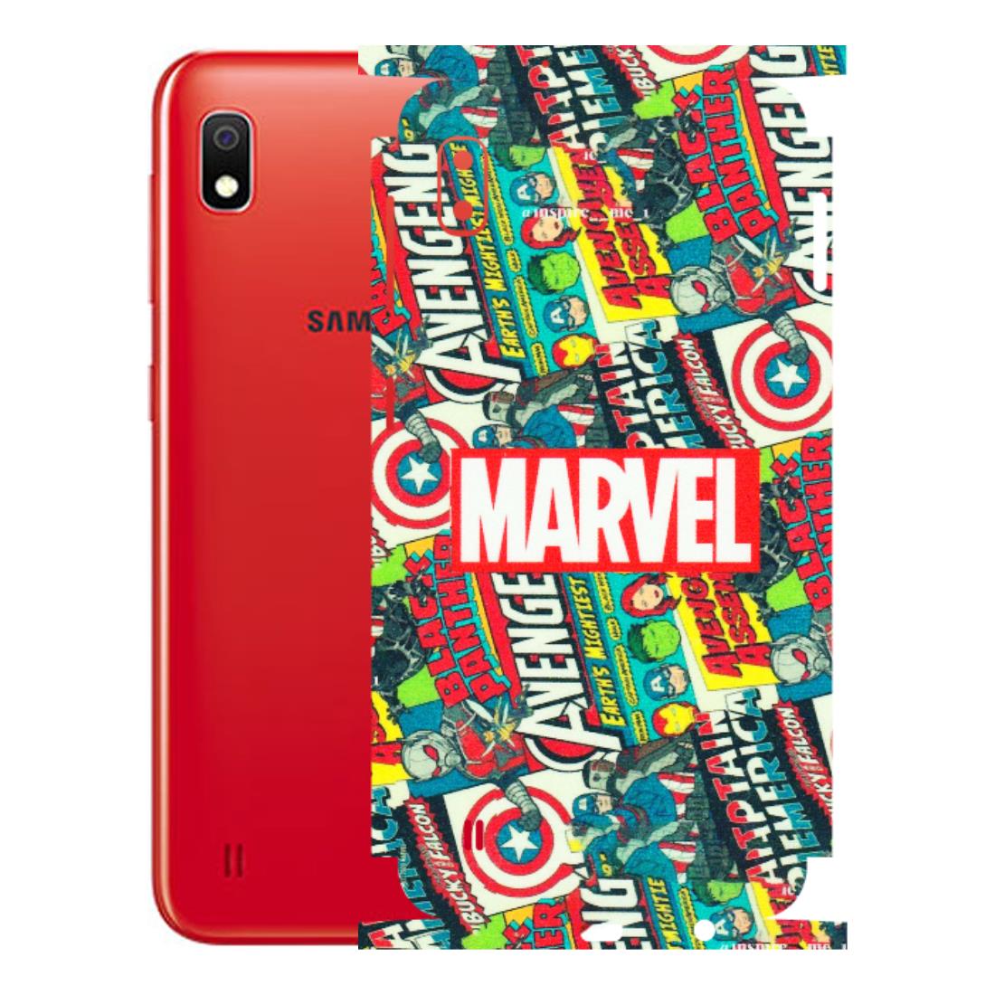Samsung A/S Series Phone Skins (All Models) - Marvel Comic Lover - Matte Finish (M-30) Samsung Galaxy A10