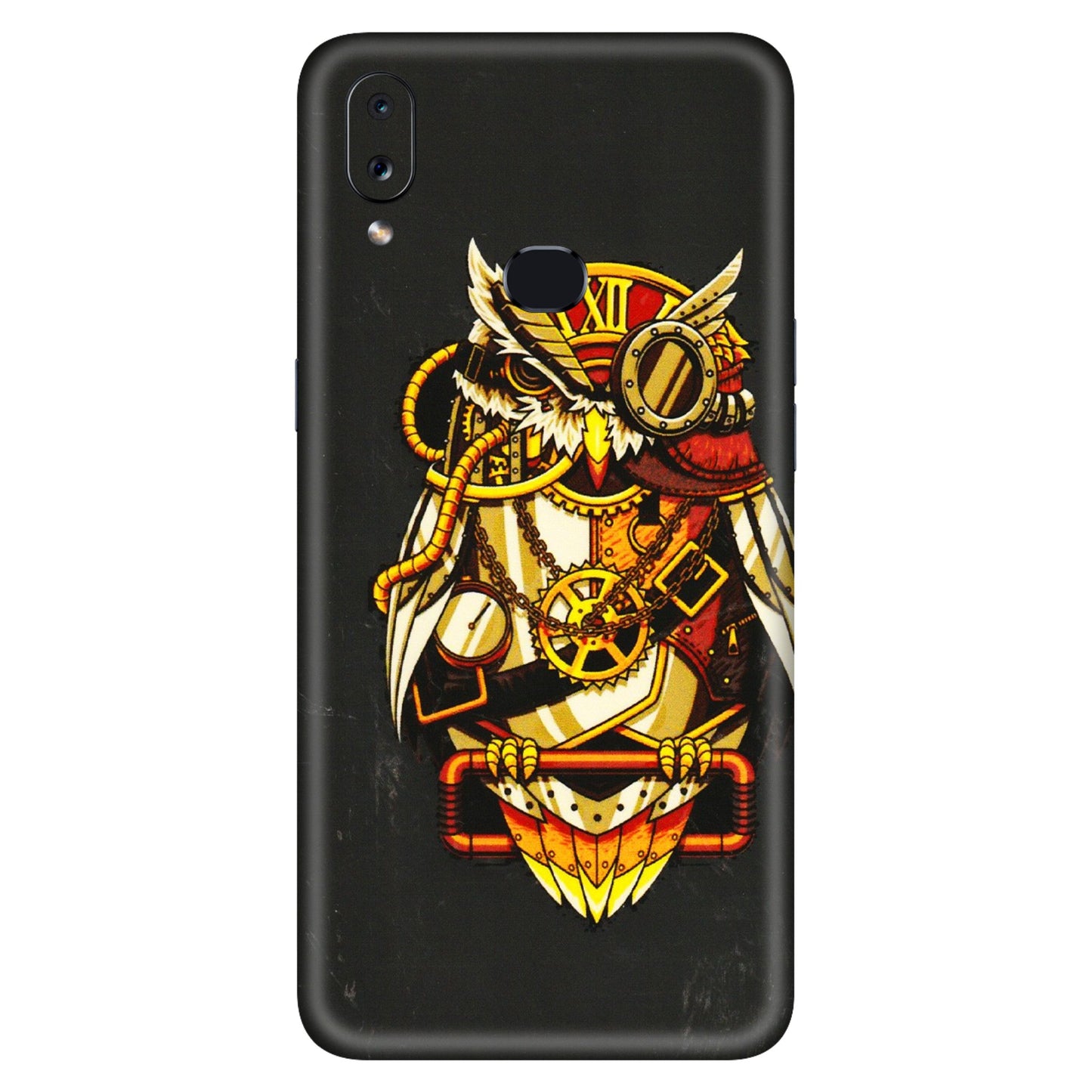 Samsung A/S Series Phone Skins (All Models) - Classy Smart Owl - 3D Embossed Finish (L-144) Samsung Galaxy A10S