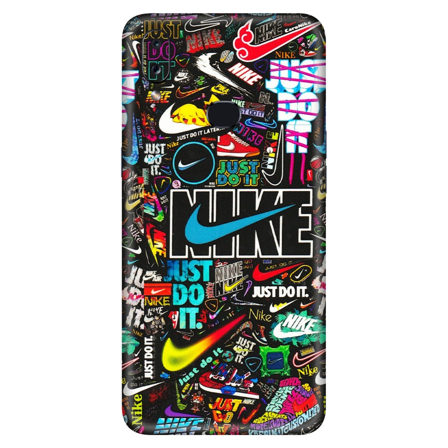 Samsung A/S Series Phone Skins (All Models) - Just Do It Doodles - 3D Embossed Finish (L-166) Samsung Galaxy A10S