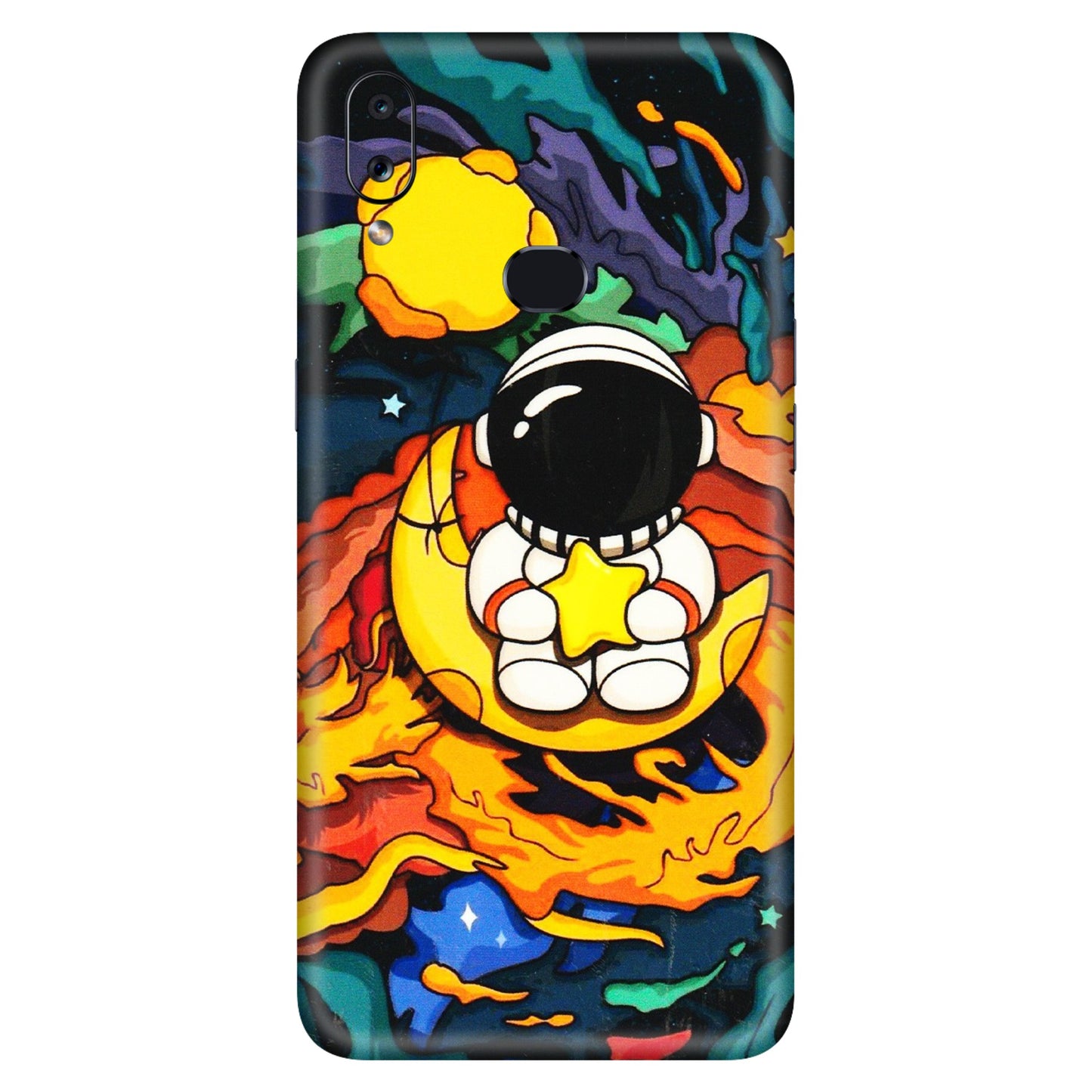 Samsung A/S Series Phone Skins (All Models) - Baby Astronaut - 3D Embossed Finish (L-197) Samsung Galaxy A10S