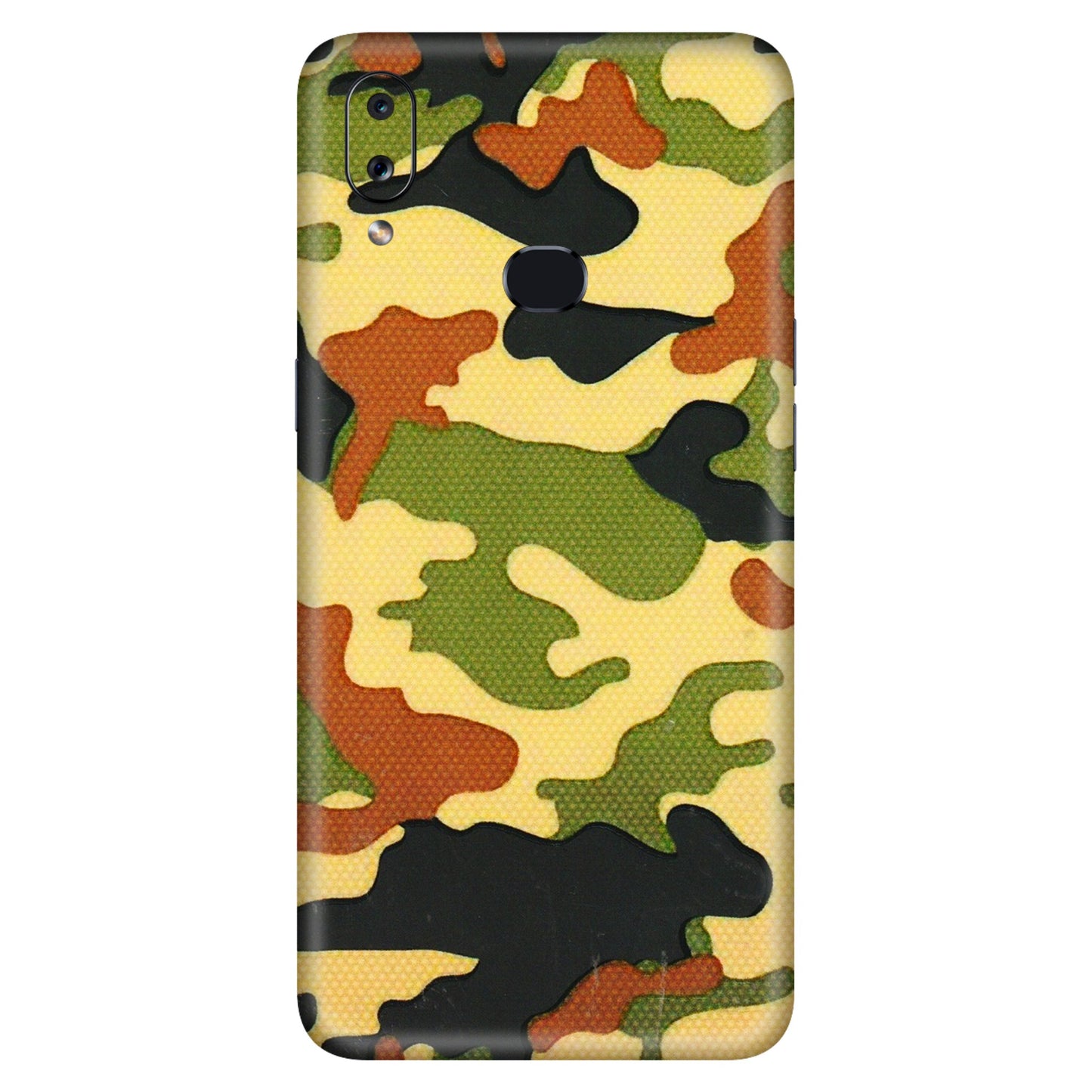 Samsung A/S Series Phone Skins (All Models) - Indian Military - 3D Embossed Finish (L-234) Samsung Galaxy A10S