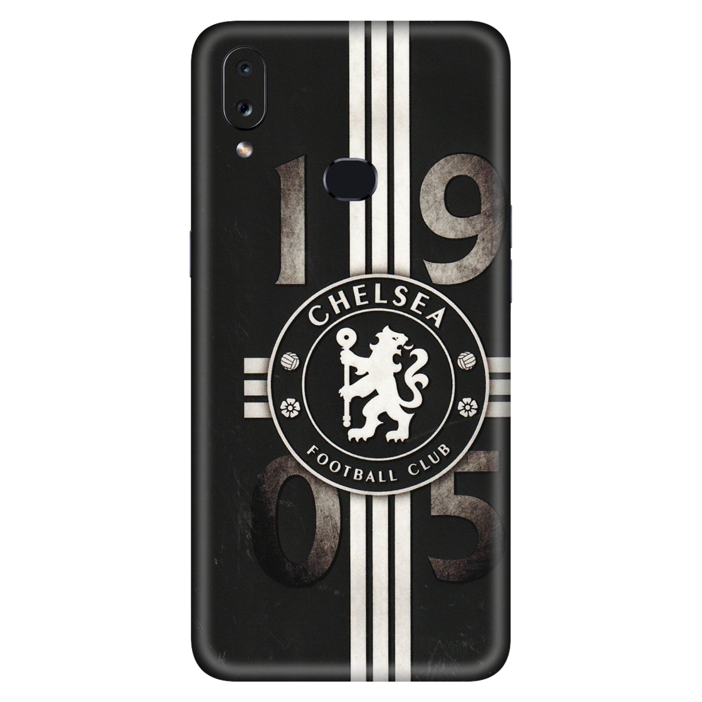 Samsung A/S Series Phone Skins (All Models) - Chelsea Fan Club - 3D Embossed Finish (L-36) Samsung Galaxy A10S