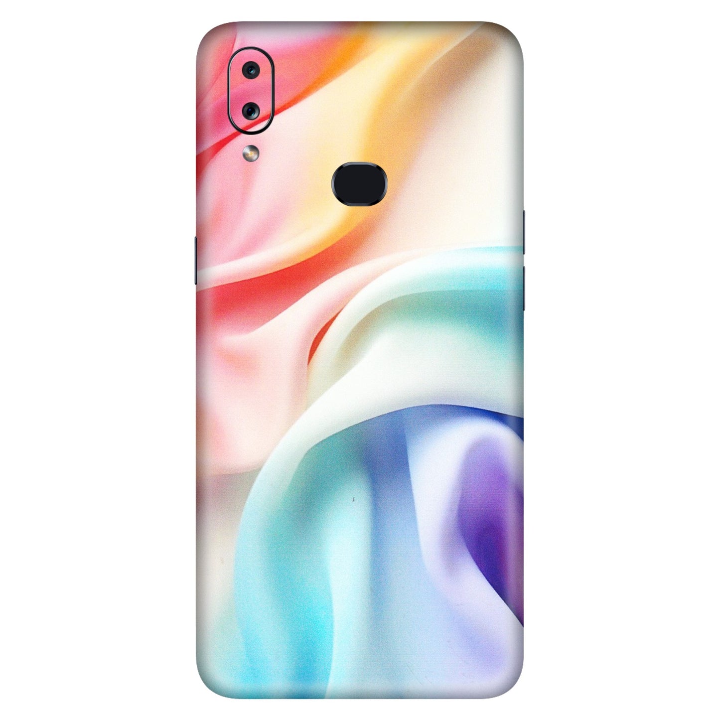 Samsung A/S Series Phone Skins (All Models) - Colourful Silk Cloth - Matte Finish (M-165) Samsung Galaxy A10S