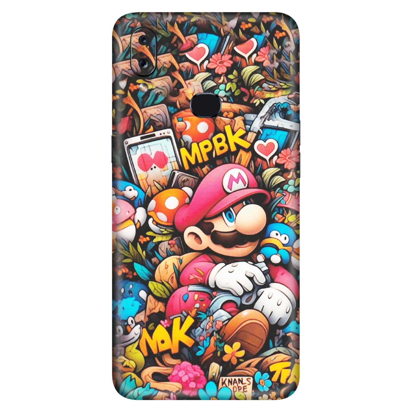 Samsung A/S Series Phone Skins (All Models) - Super Mario Bros Artistic - Matte Finish (M-173) Samsung Galaxy A10S