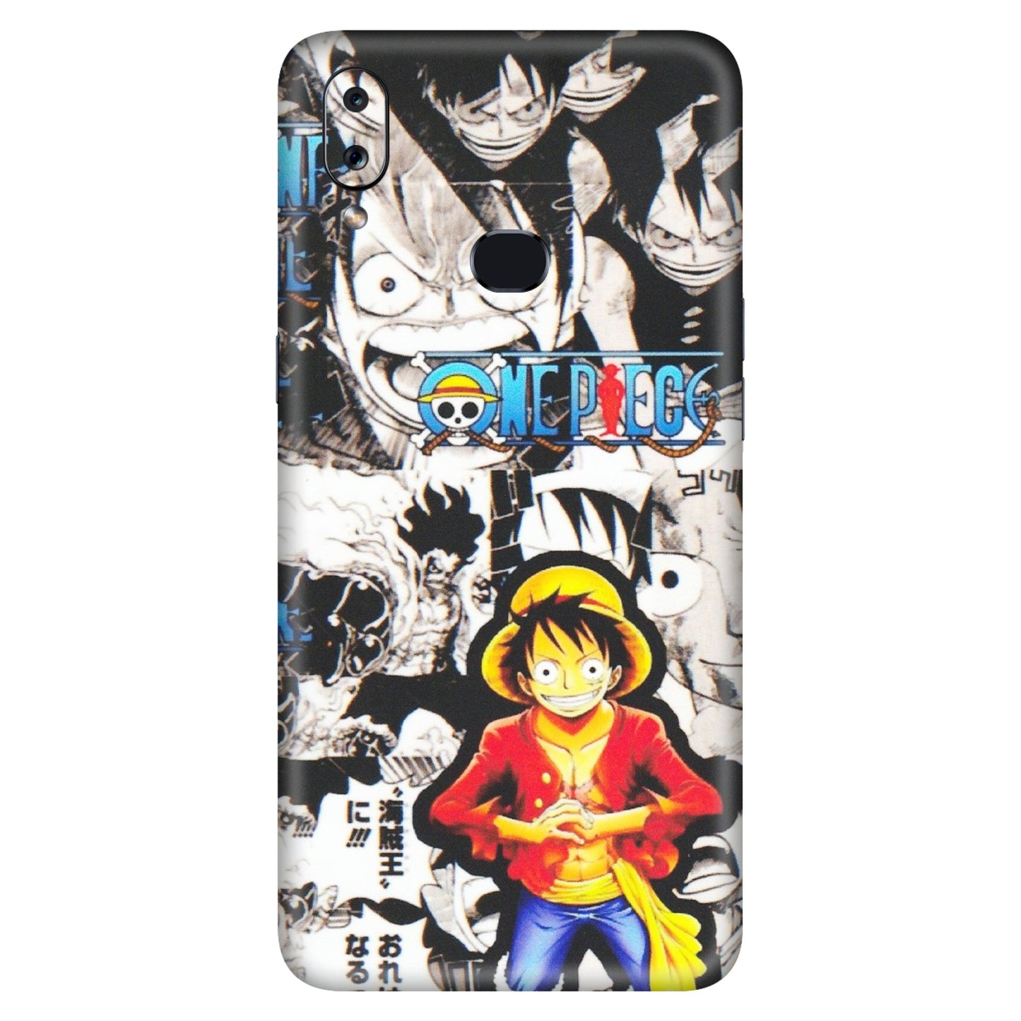 Samsung A/S Series Phone Skins (All Models) - One Piece B&W - Matte Finish (M-63) Samsung Galaxy A10S