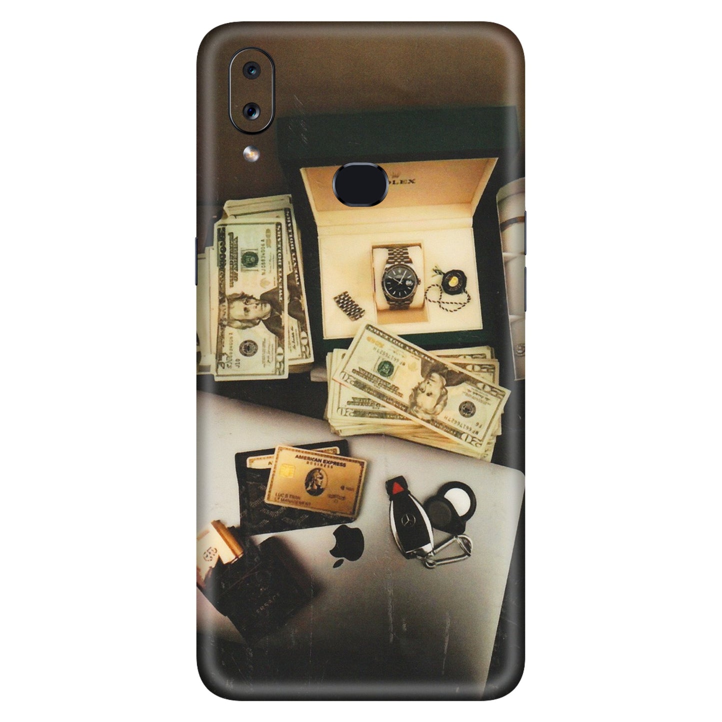 Samsung A/S Series Phone Skins (All Models) - Luxury Lifestyle - Transparent Finish (T-11) Samsung Galaxy A10S