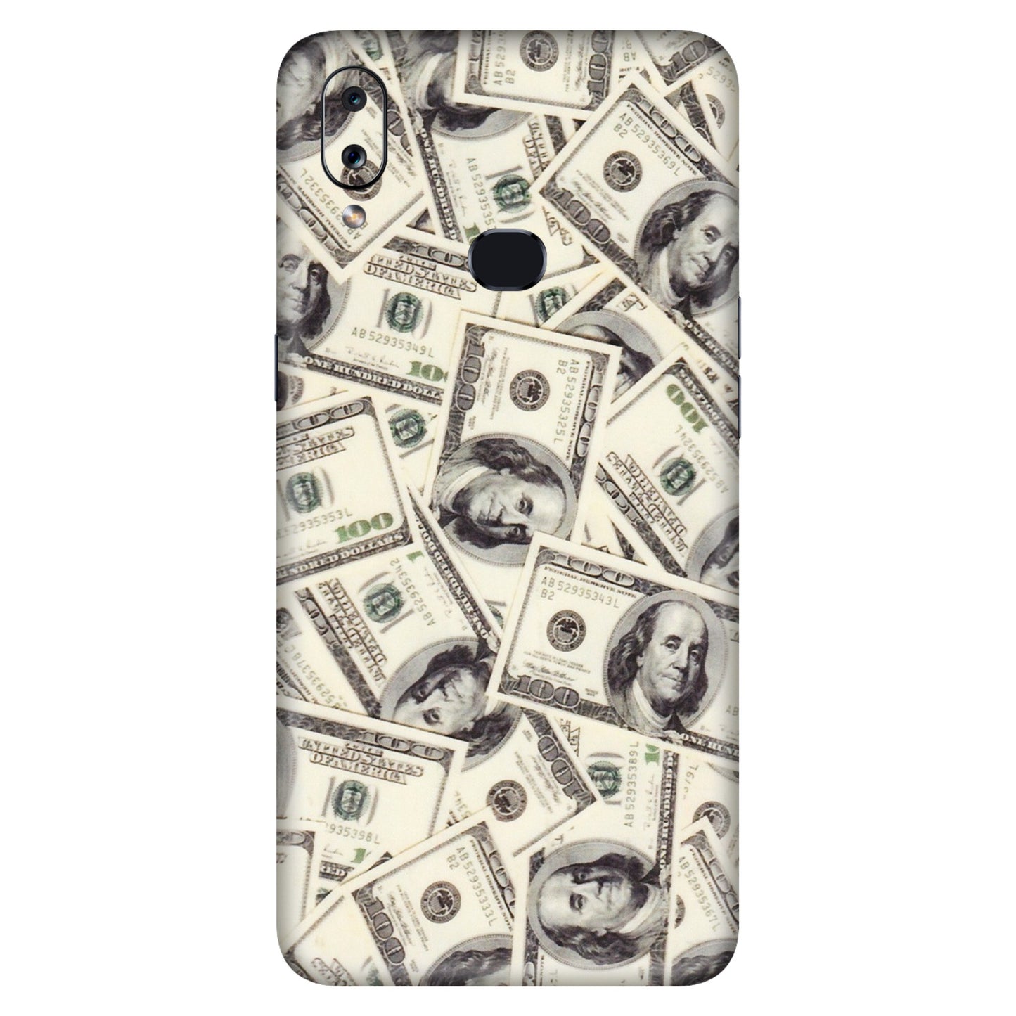Samsung A/S Series Phone Skins (All Models) - Dollar Lover - Transparent Finish (T-17) Samsung Galaxy A10S