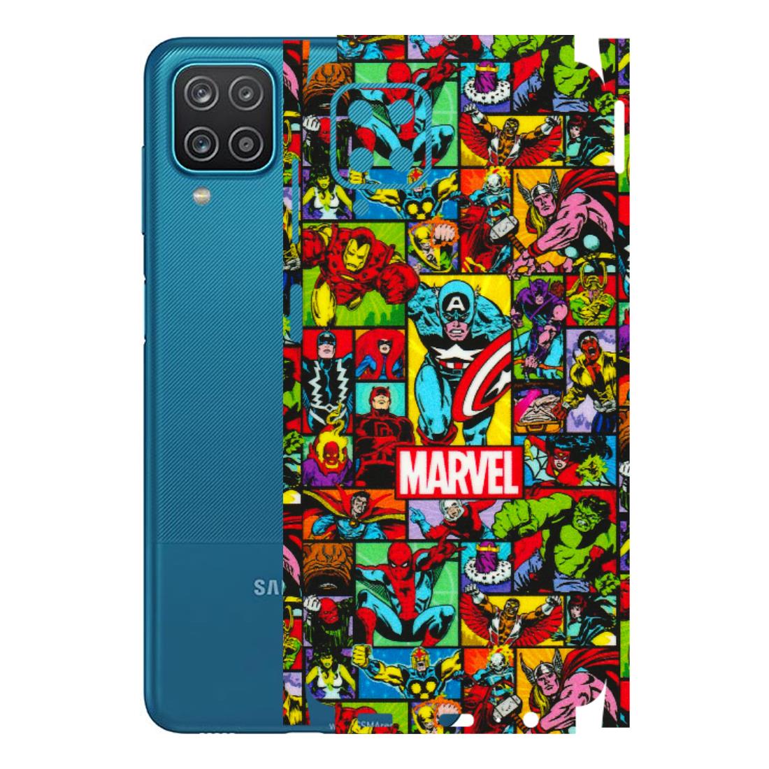 Samsung A/S Series Phone Skins (All Models) - MARVELOUS Comic Characters - 3D Embossed Finish (L-129) Samsung Galaxy A12