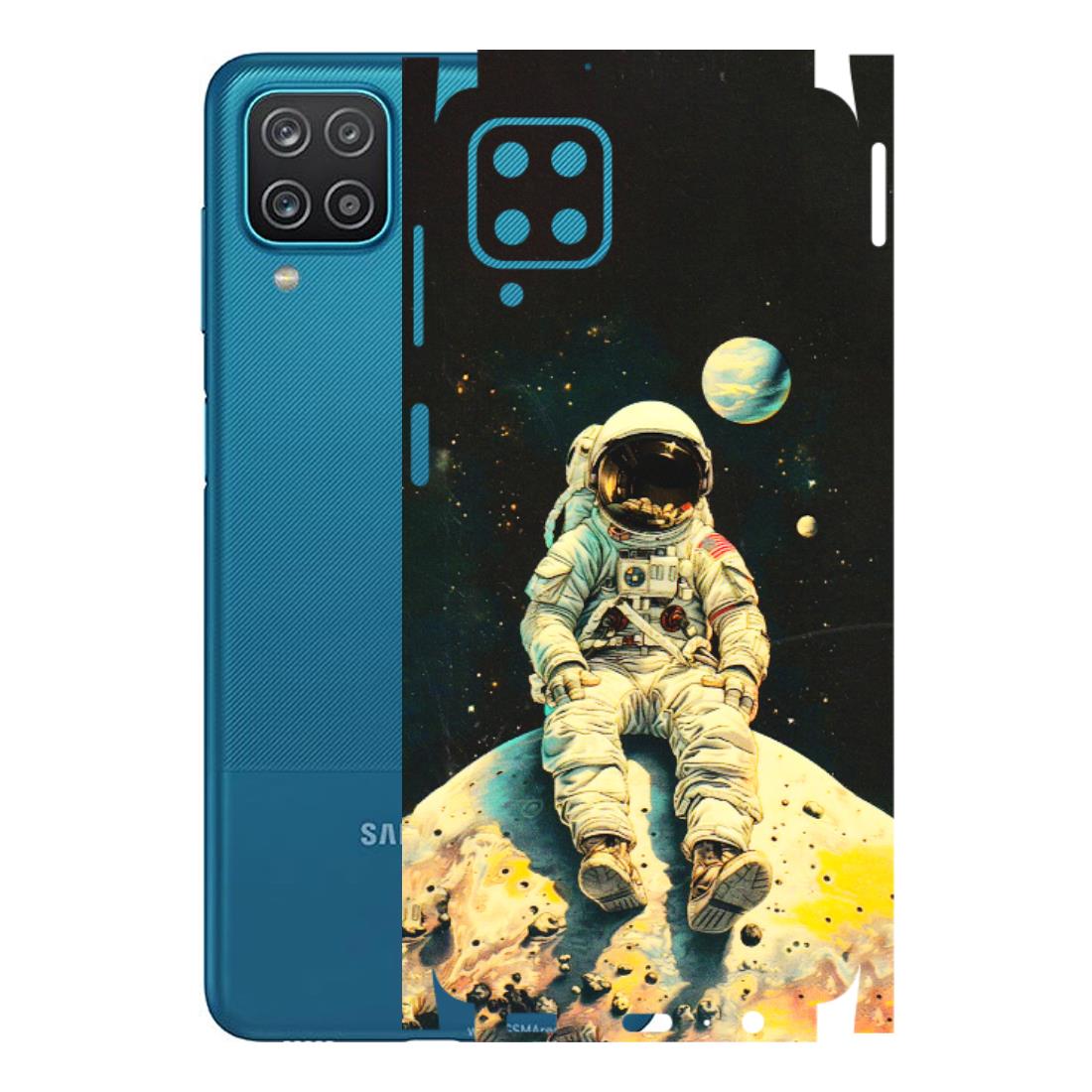 Samsung A/S Series Phone Skins (All Models) - Astronaut in Space - 3D Embossed Finish (L-16) Samsung Galaxy A12