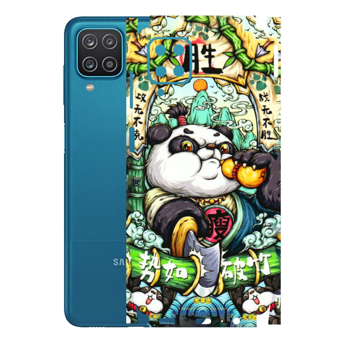Samsung A/S Series Phone Skins (All Models) - Royal Rich Panda - 3D Embossed Finish (L-170) Samsung Galaxy A12